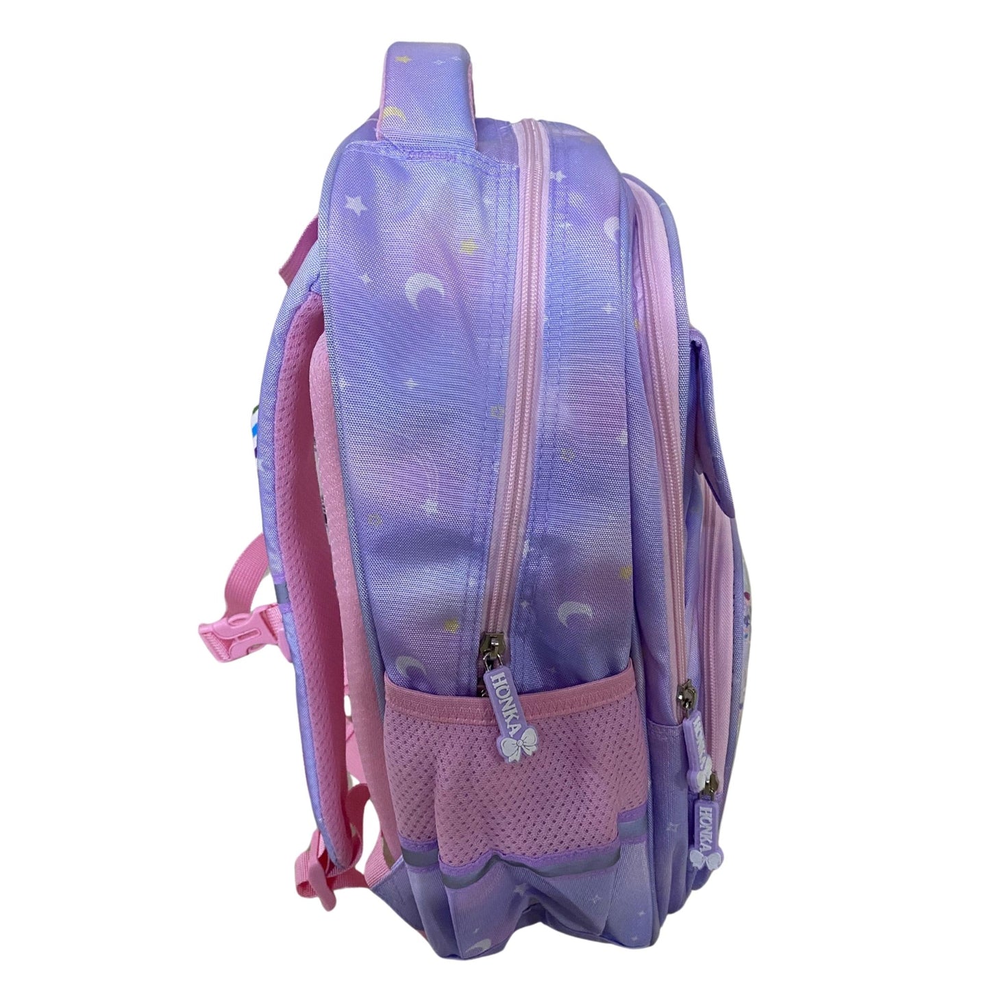 Confetti filled kuromi theme school backpack