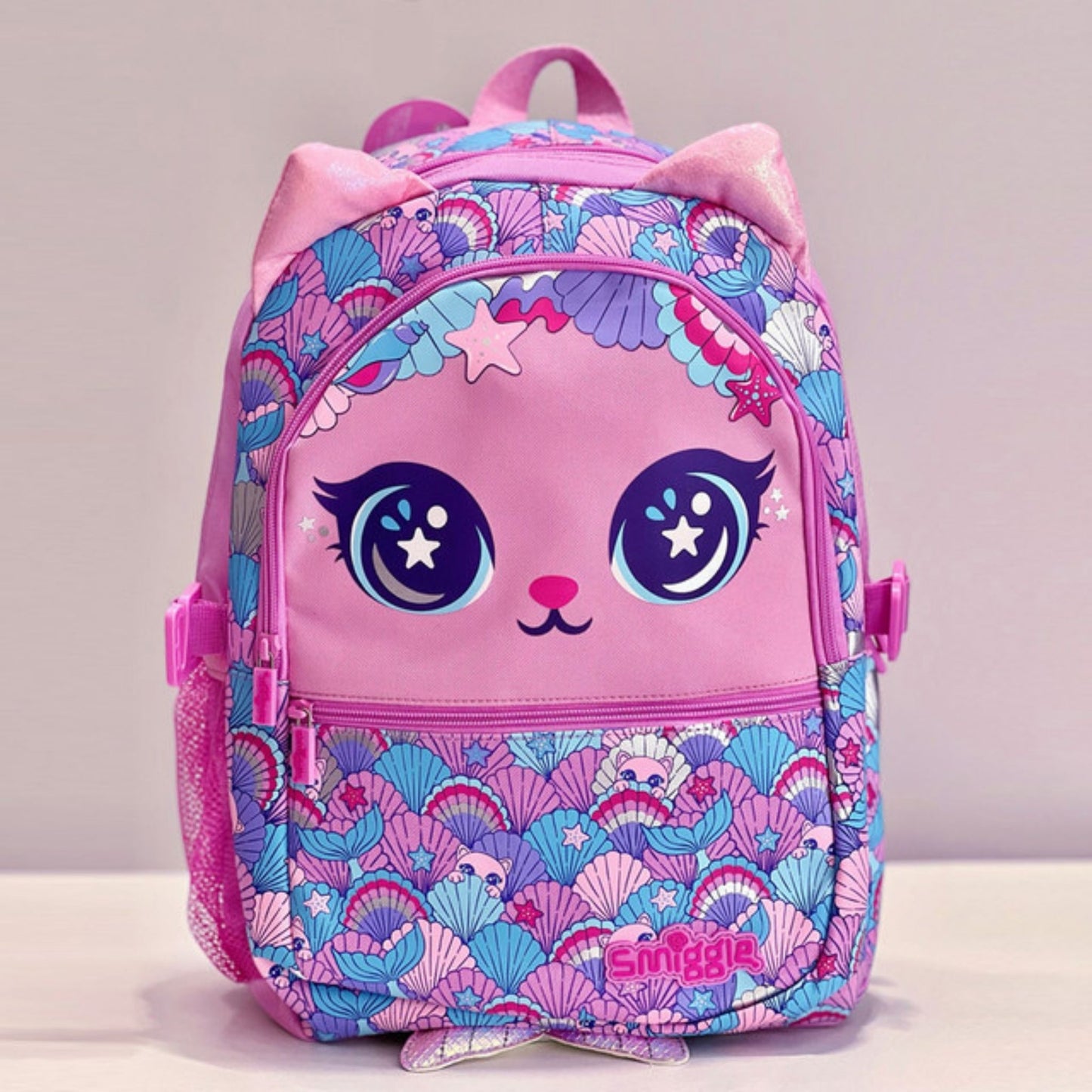 Smiggle Cat Mermaid theme backpack
