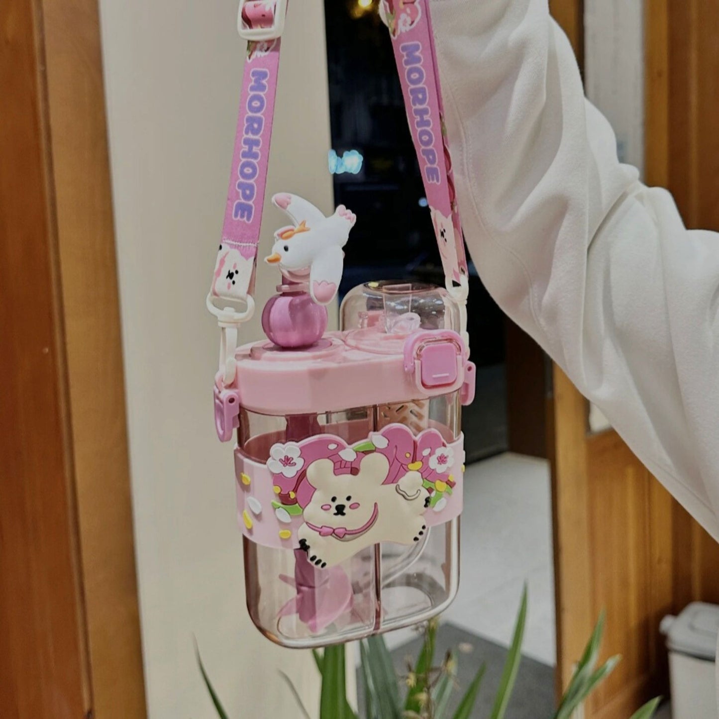 Dual Section Water Bottle