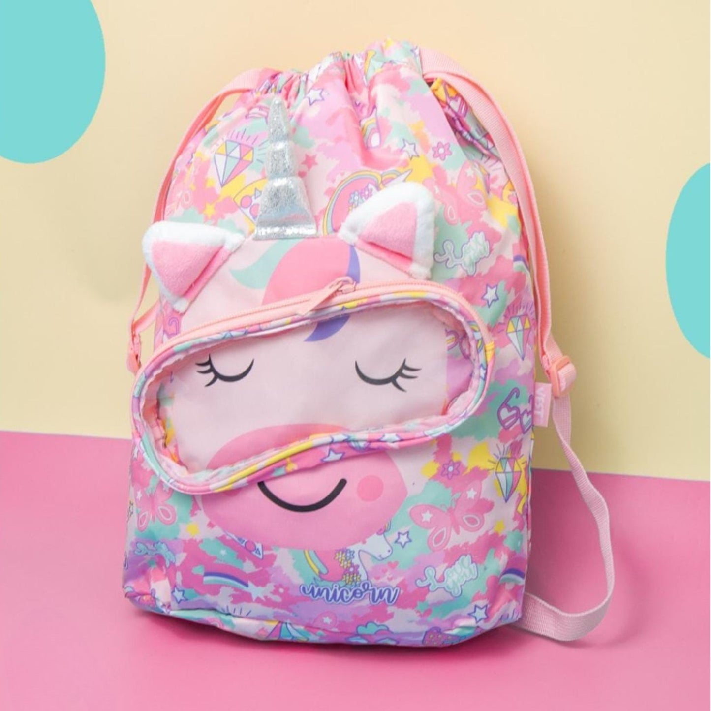 Vest Series Unicorn Theme Swim Bag