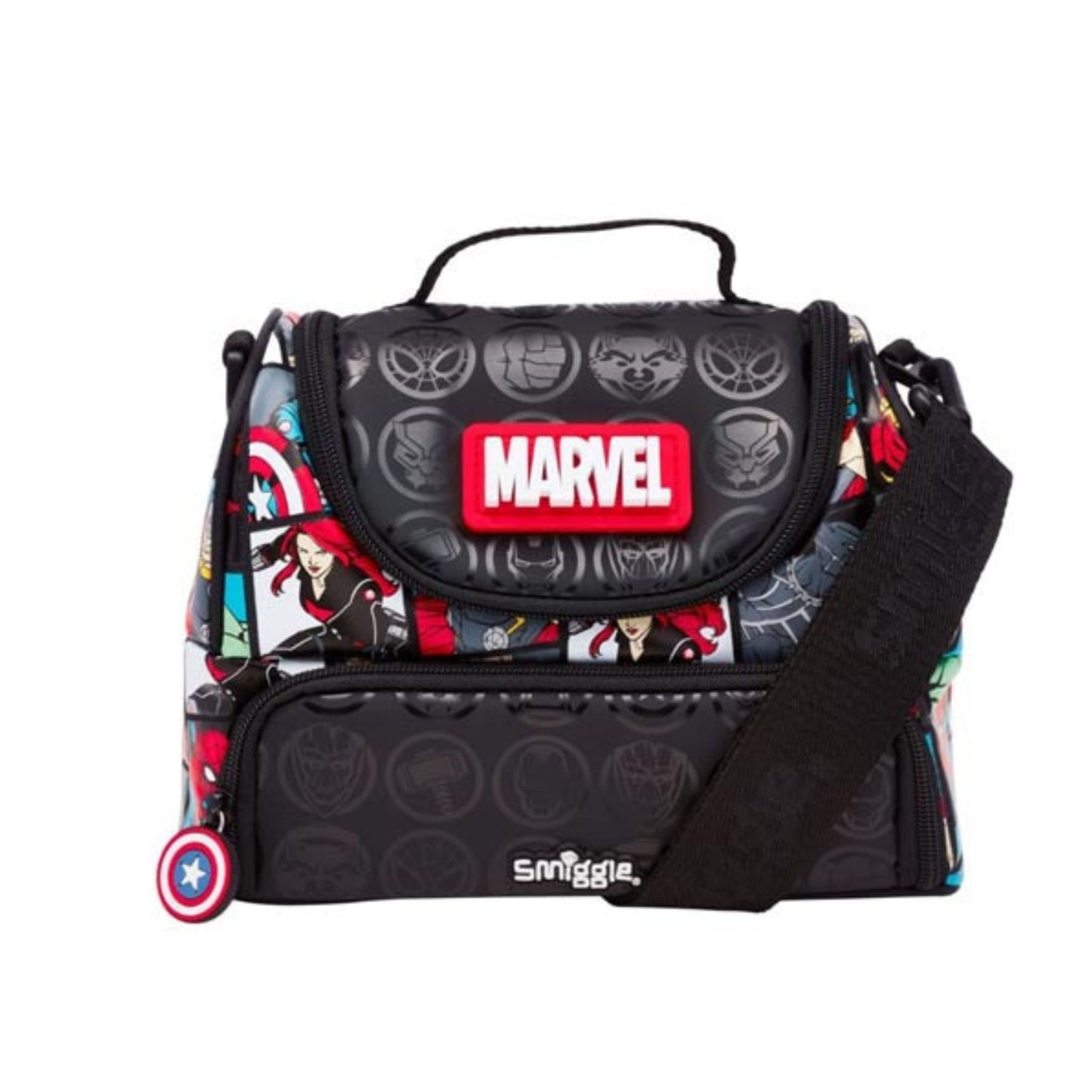 Smiggle Marvel Theme Lunch Bag