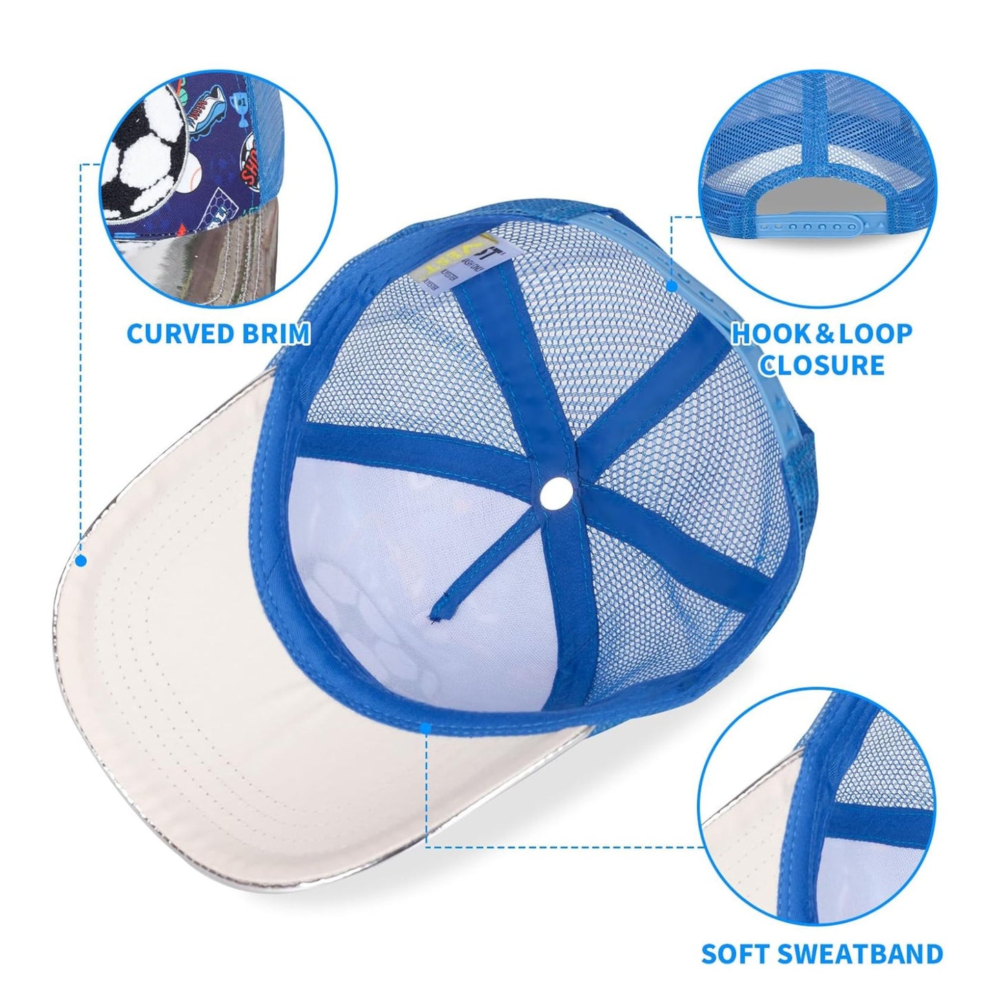 Vest series football cap