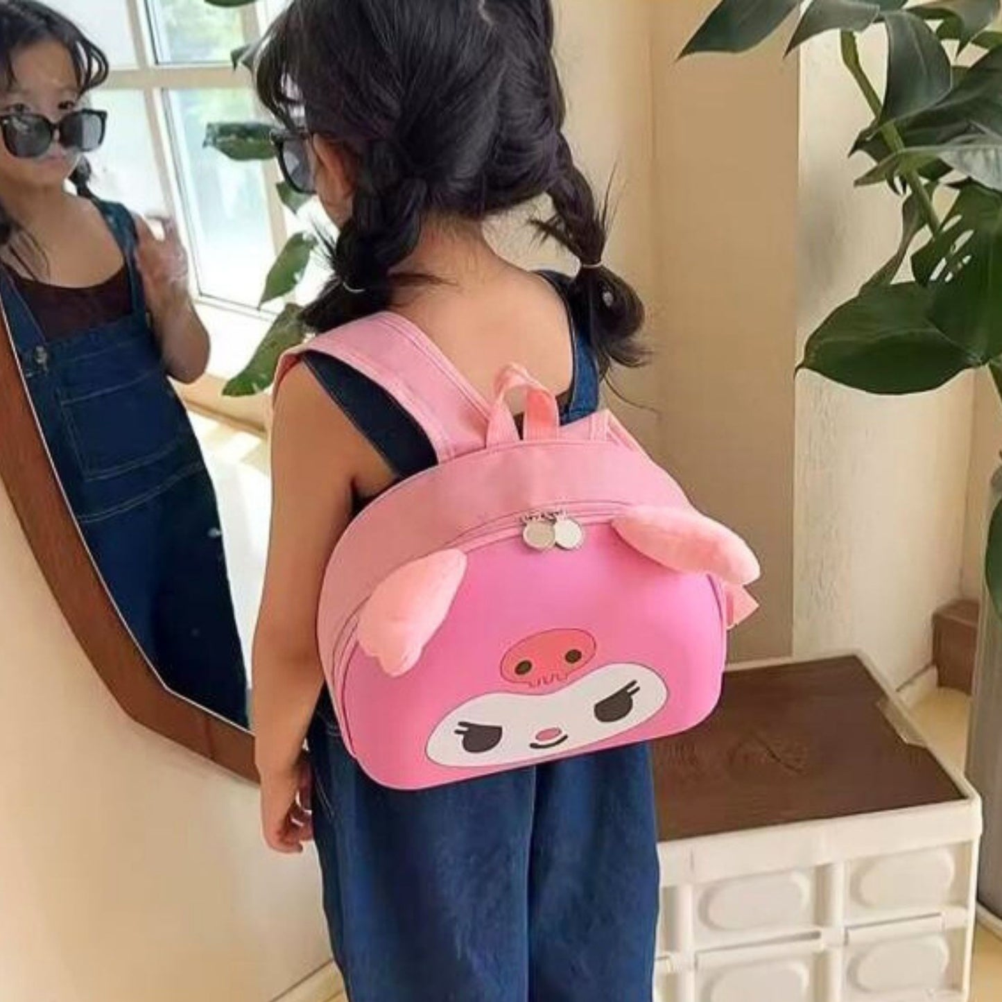 Hard shell kuromi picnic backpacks