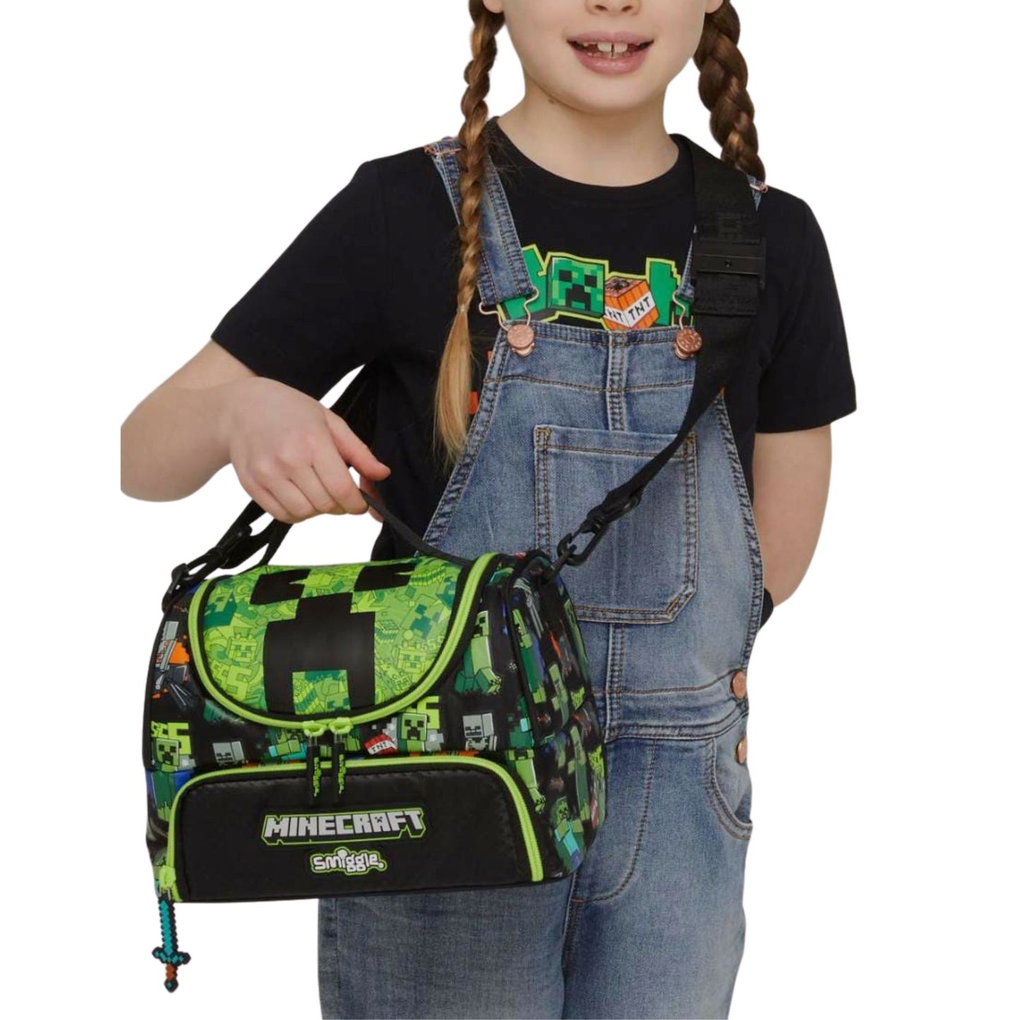 Smiggle Mine Craft Lunch Bag