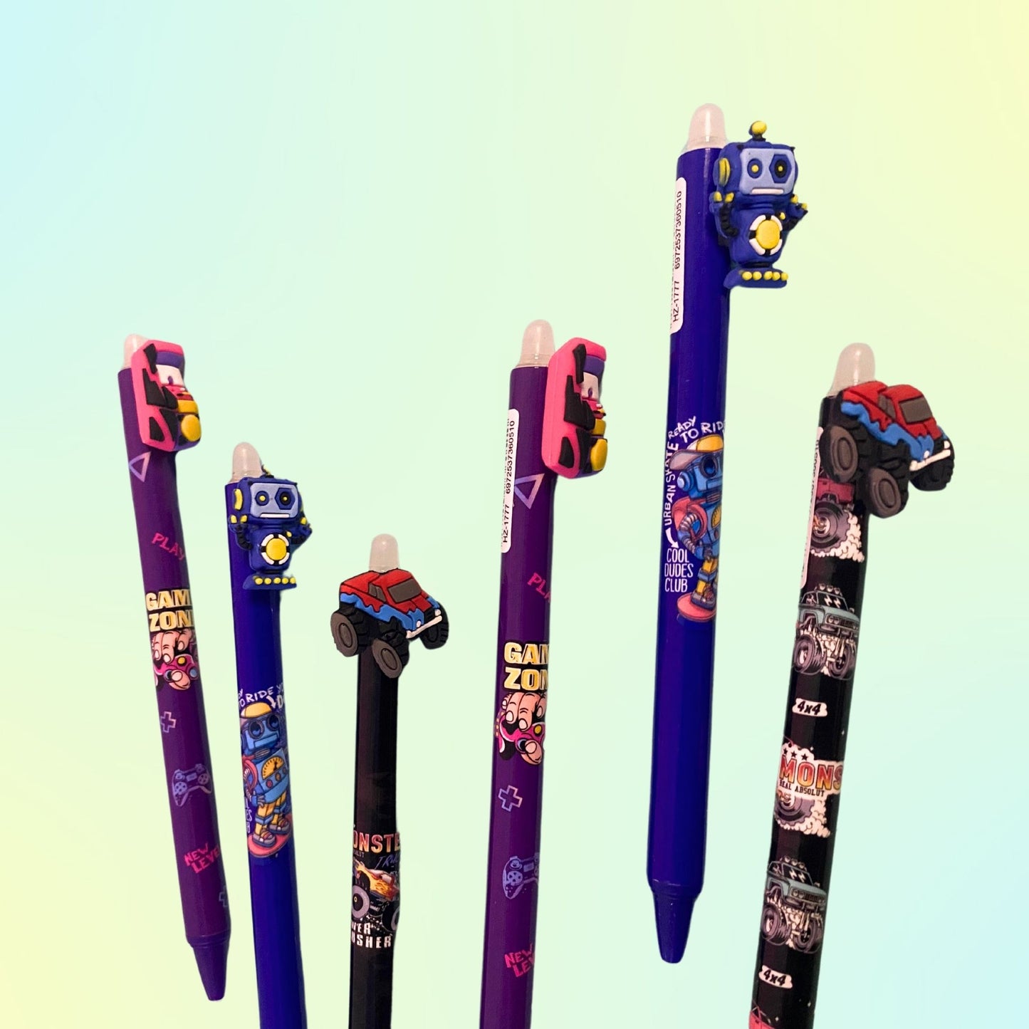 Erasable gel pen for boy (Blue Ink)