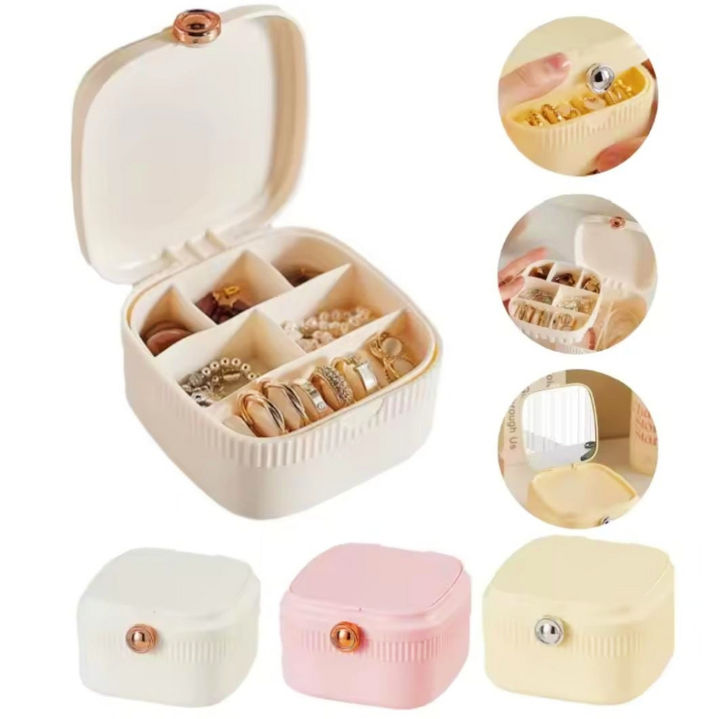 Portable jewellery organizer