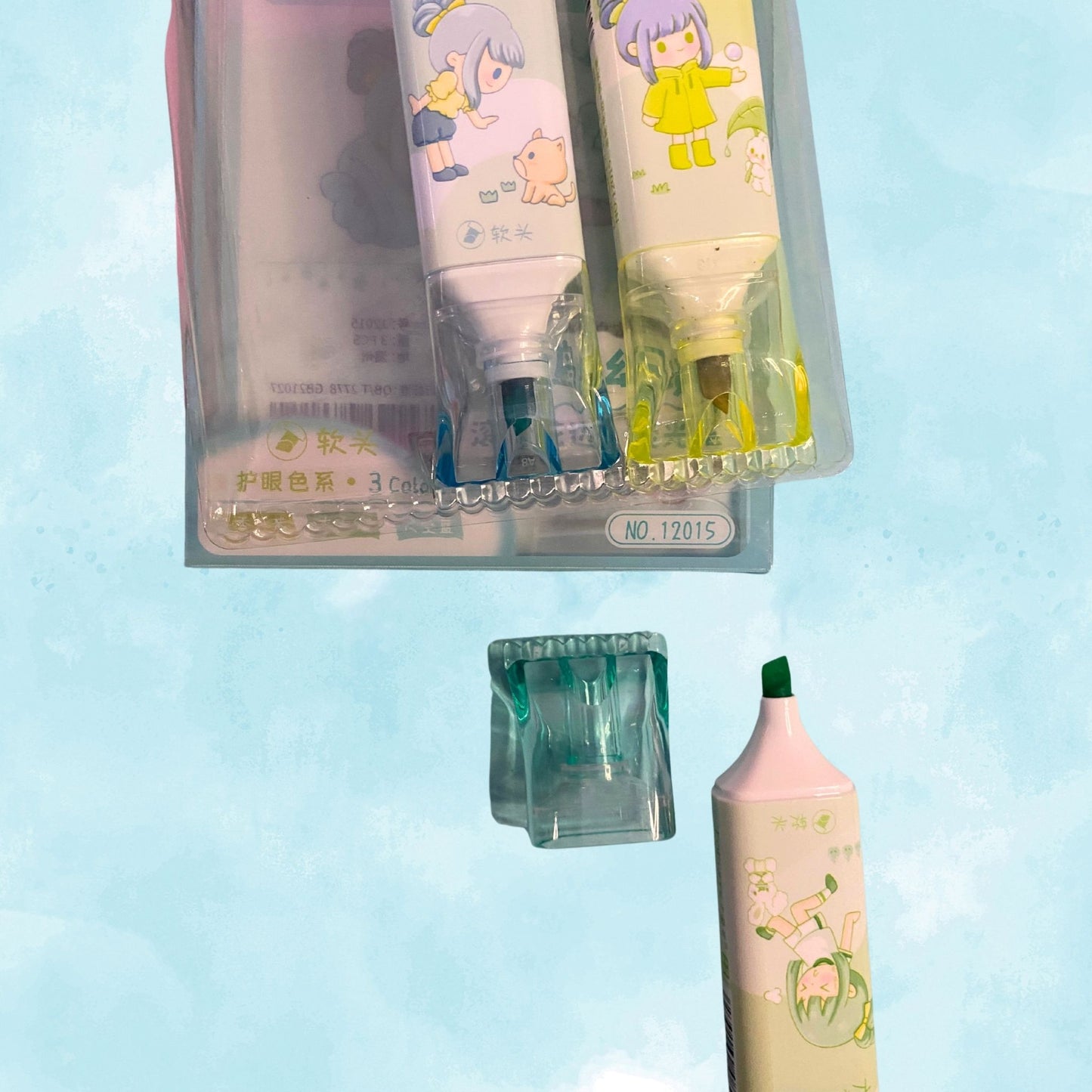 Candy shapes dual highlight plus roller pack