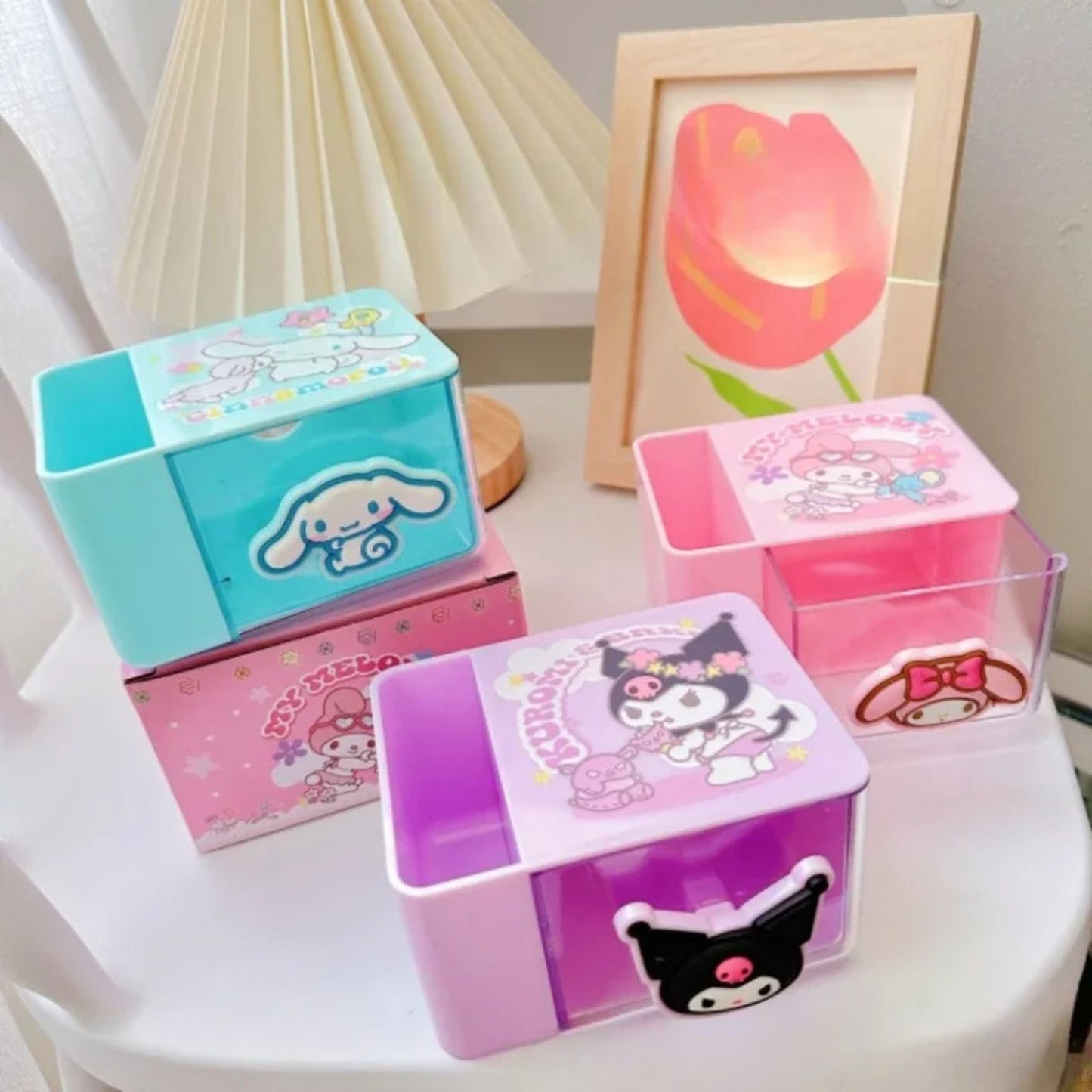 Cute Sanrio Desktop Storage Box