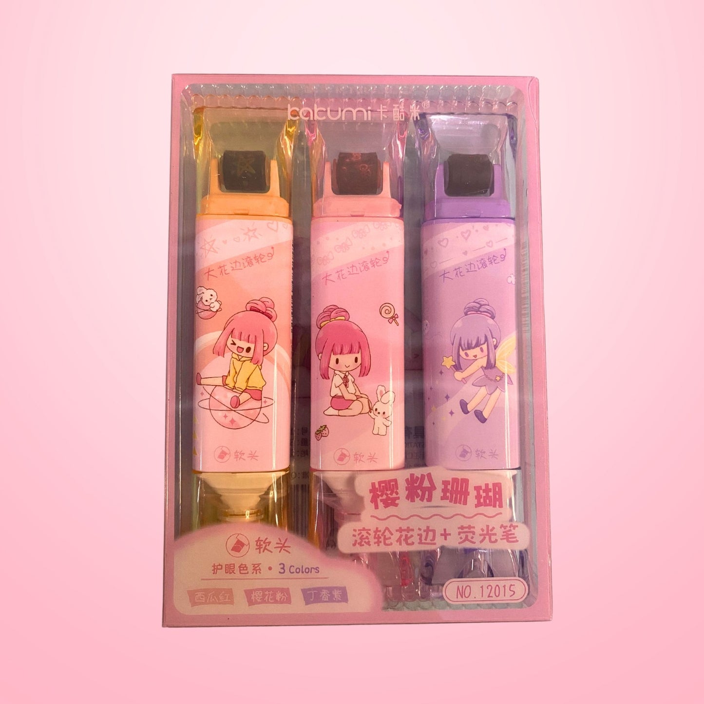 Candy shapes dual highlight plus roller pack