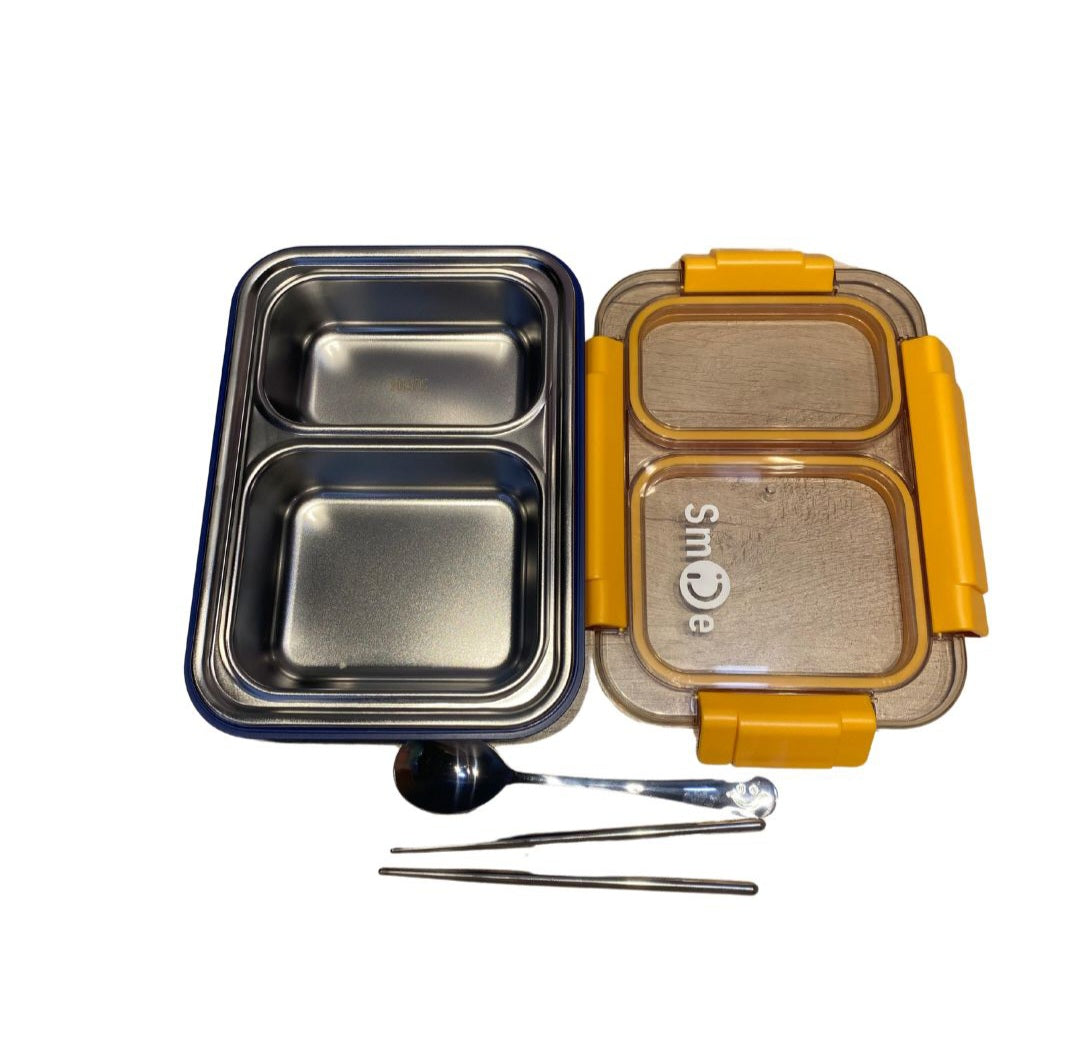 Smile 2 portion lunch box