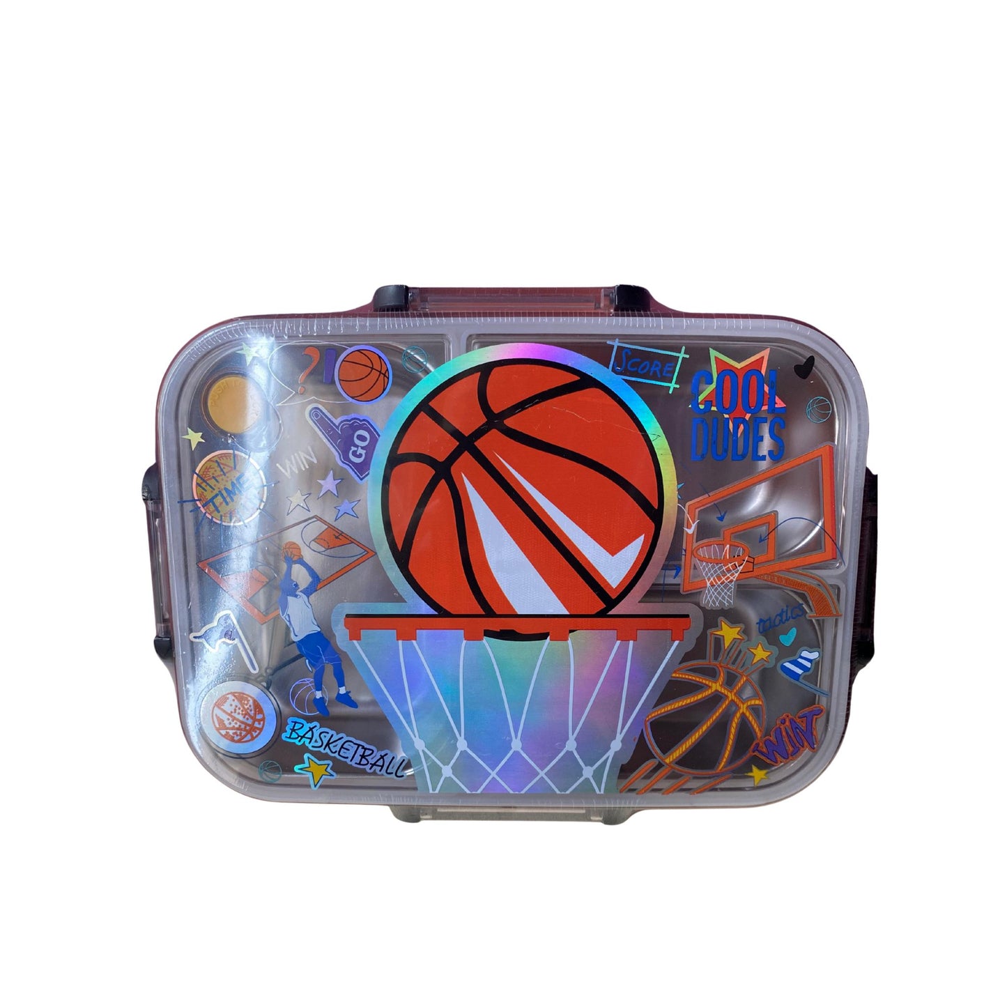 Vest Series Orange Football Lunch Box
