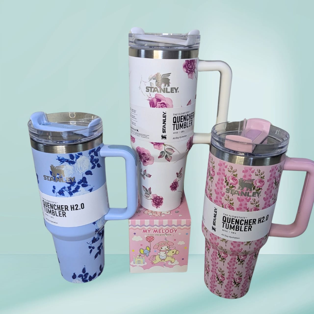 Floral Insulated Tumbler