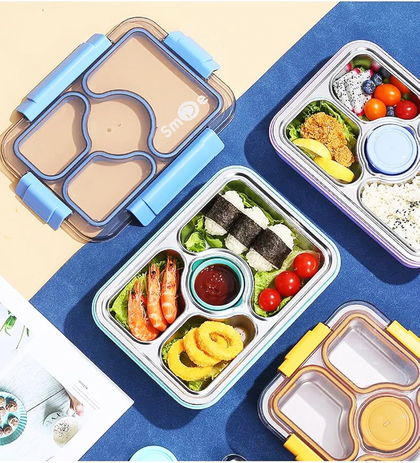 Smile Zig Zag bento lunch box