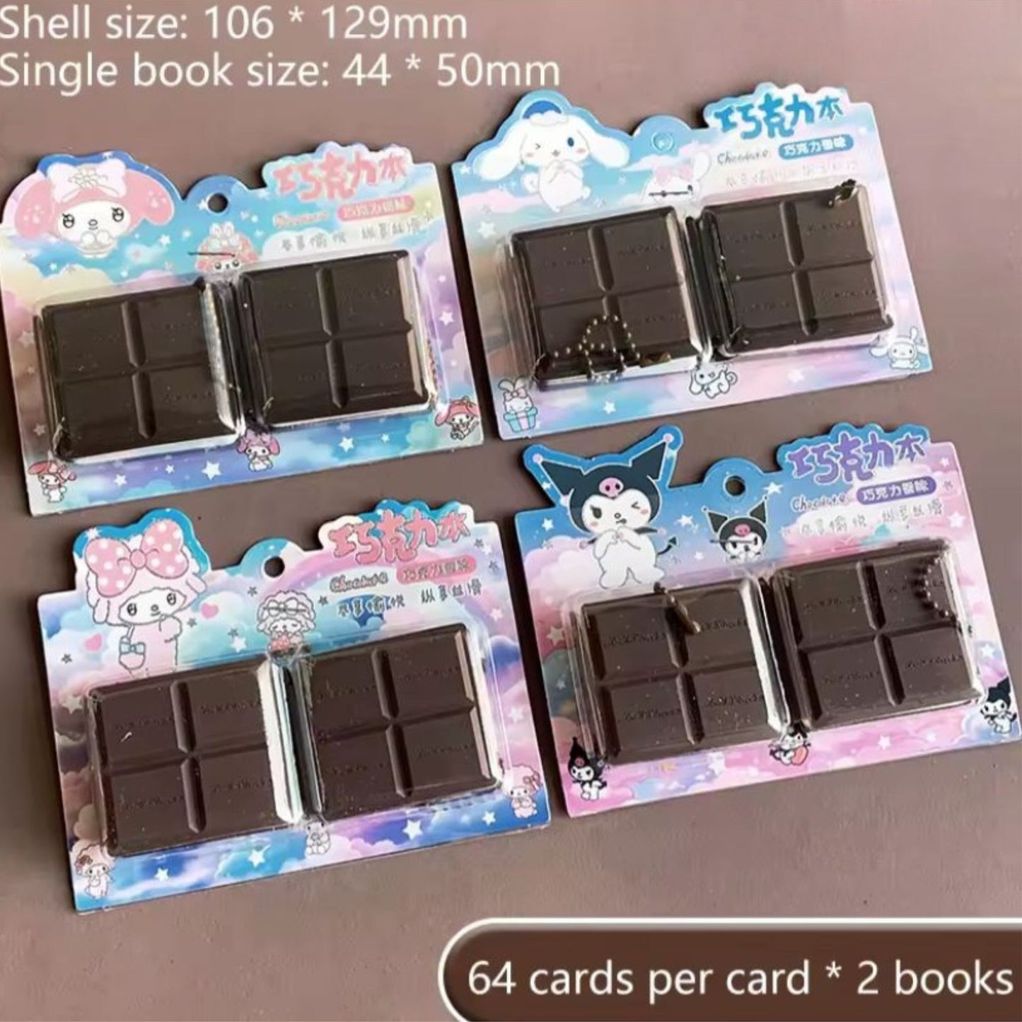 Waffles chocolate dual diary pack