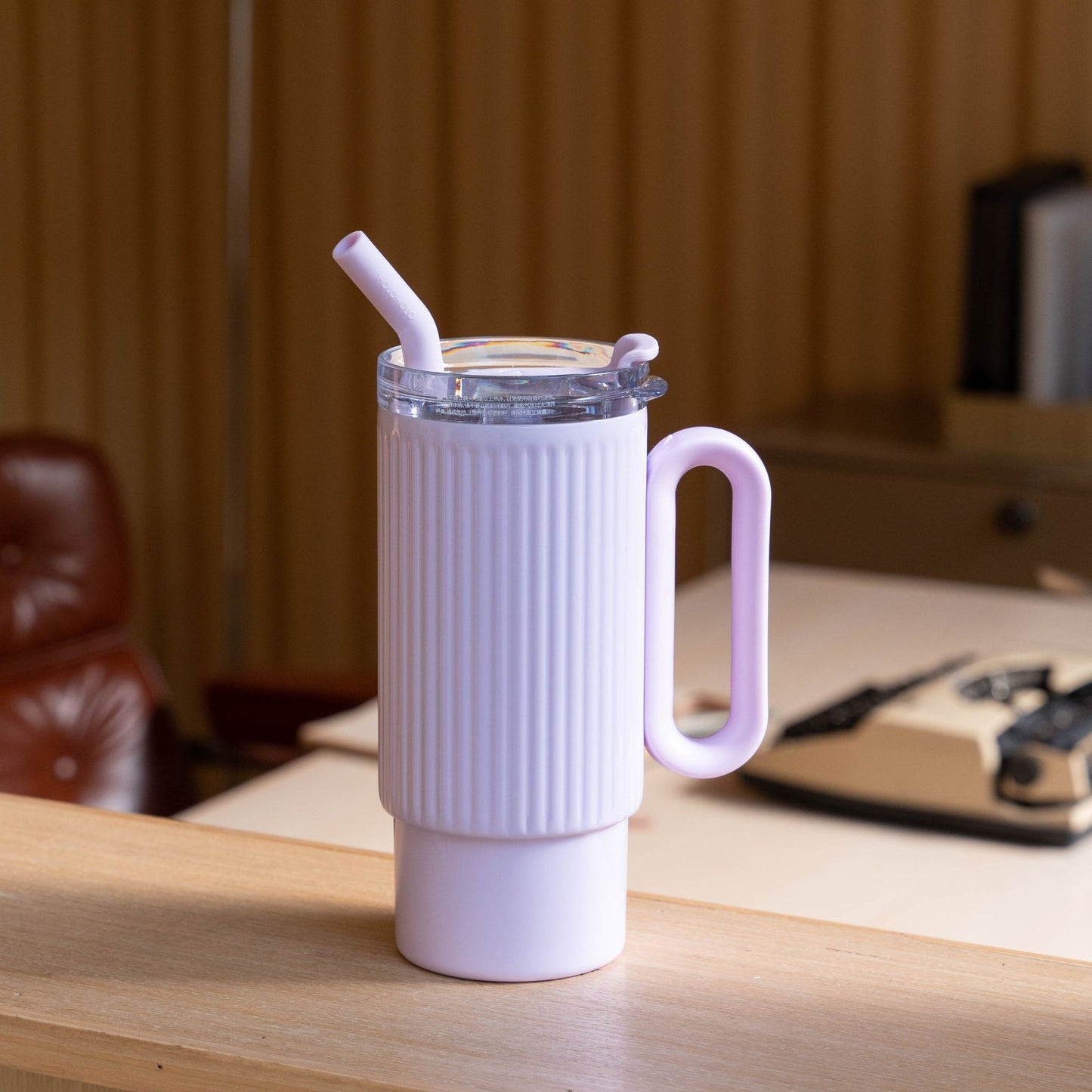 Long Handle Insulated Tumbler