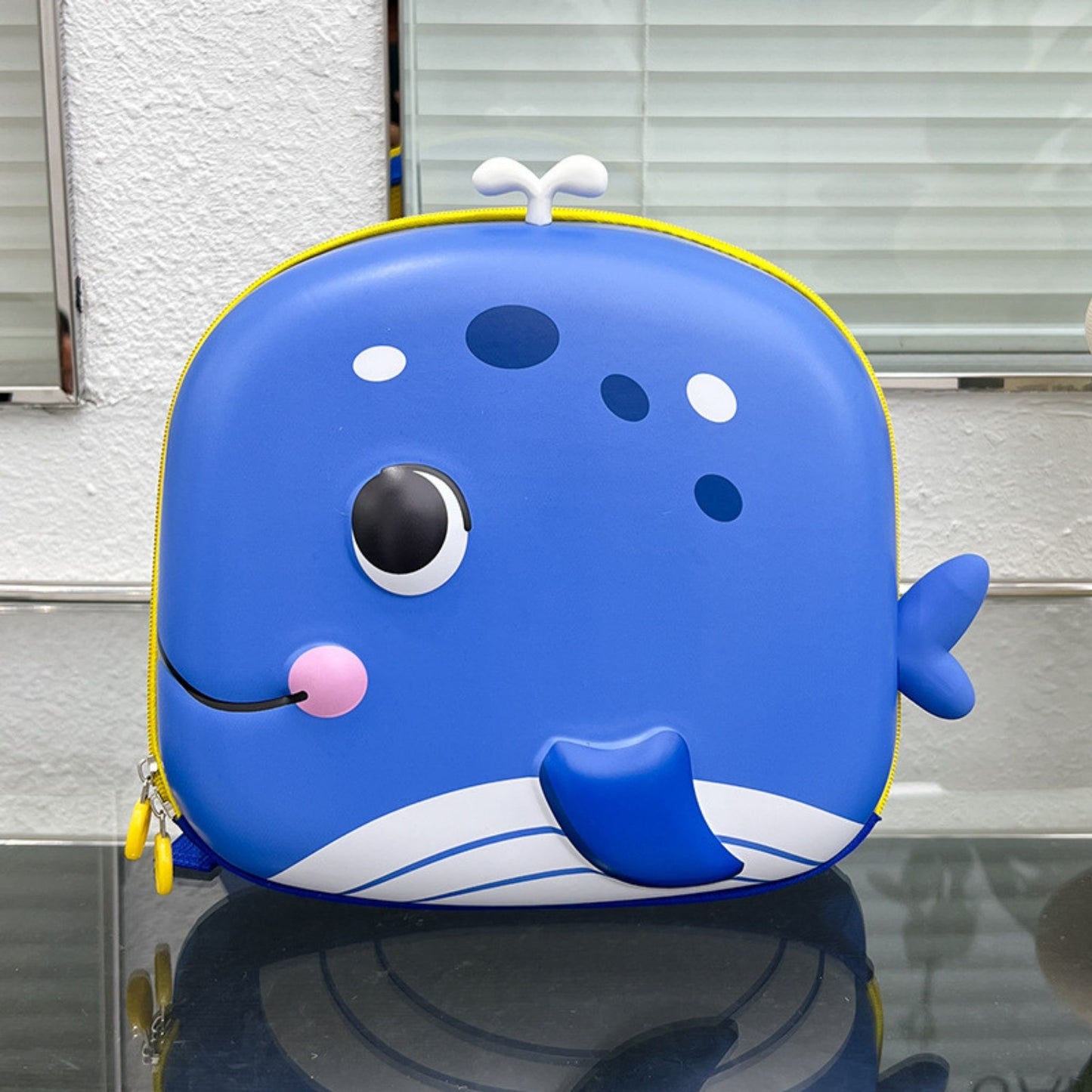 Cute fish hard shell backpacks