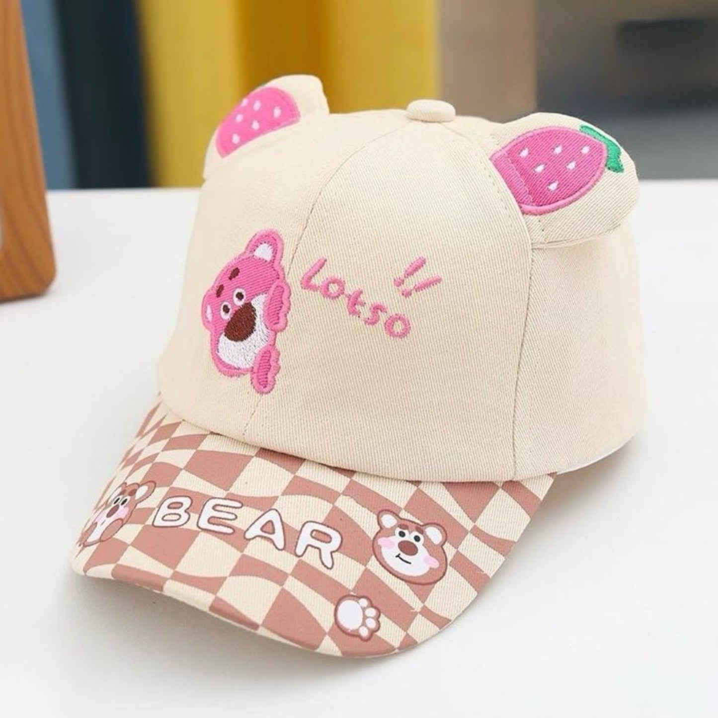 Cute Lotso Masha Bear Caps