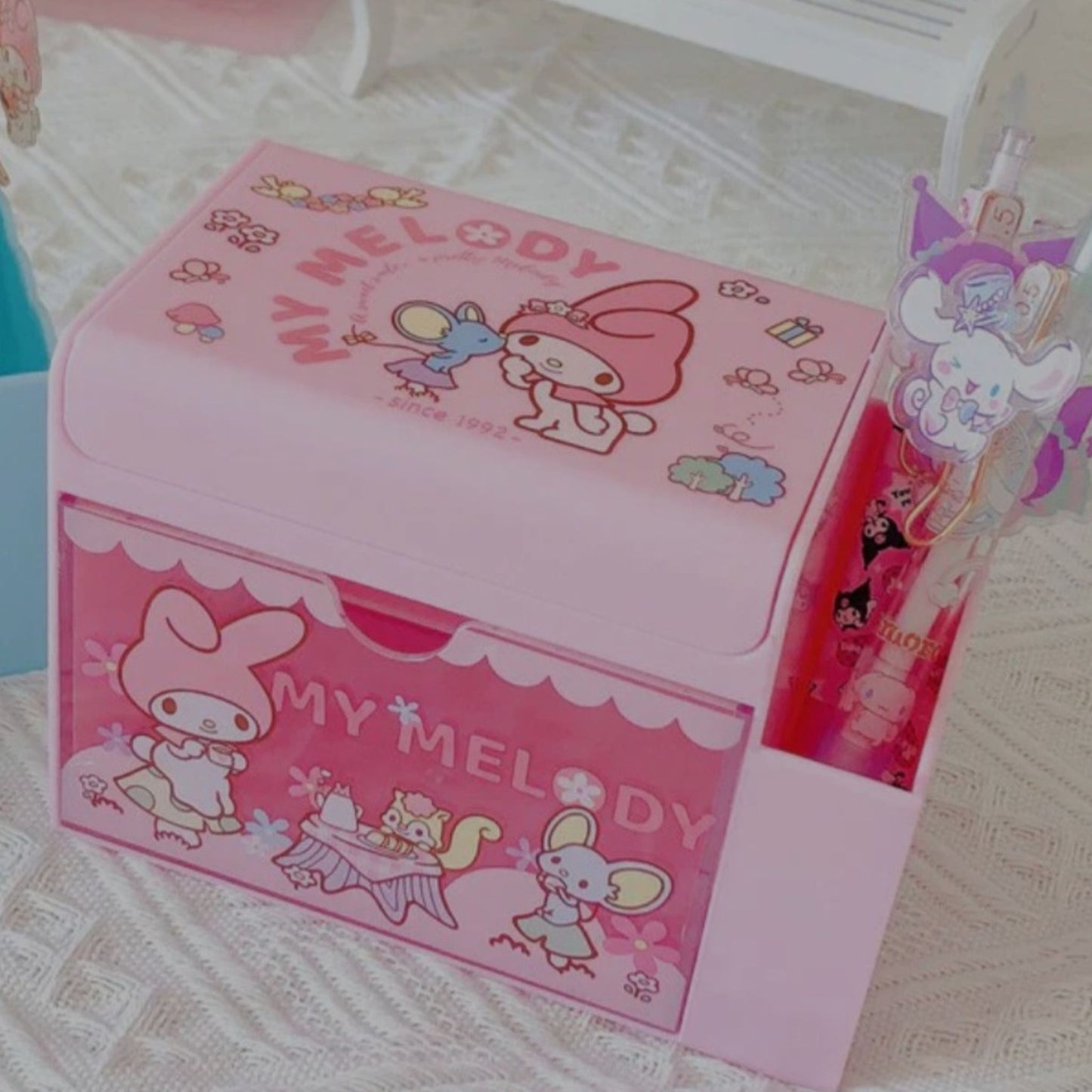 Sanrio Storage Box + Holder