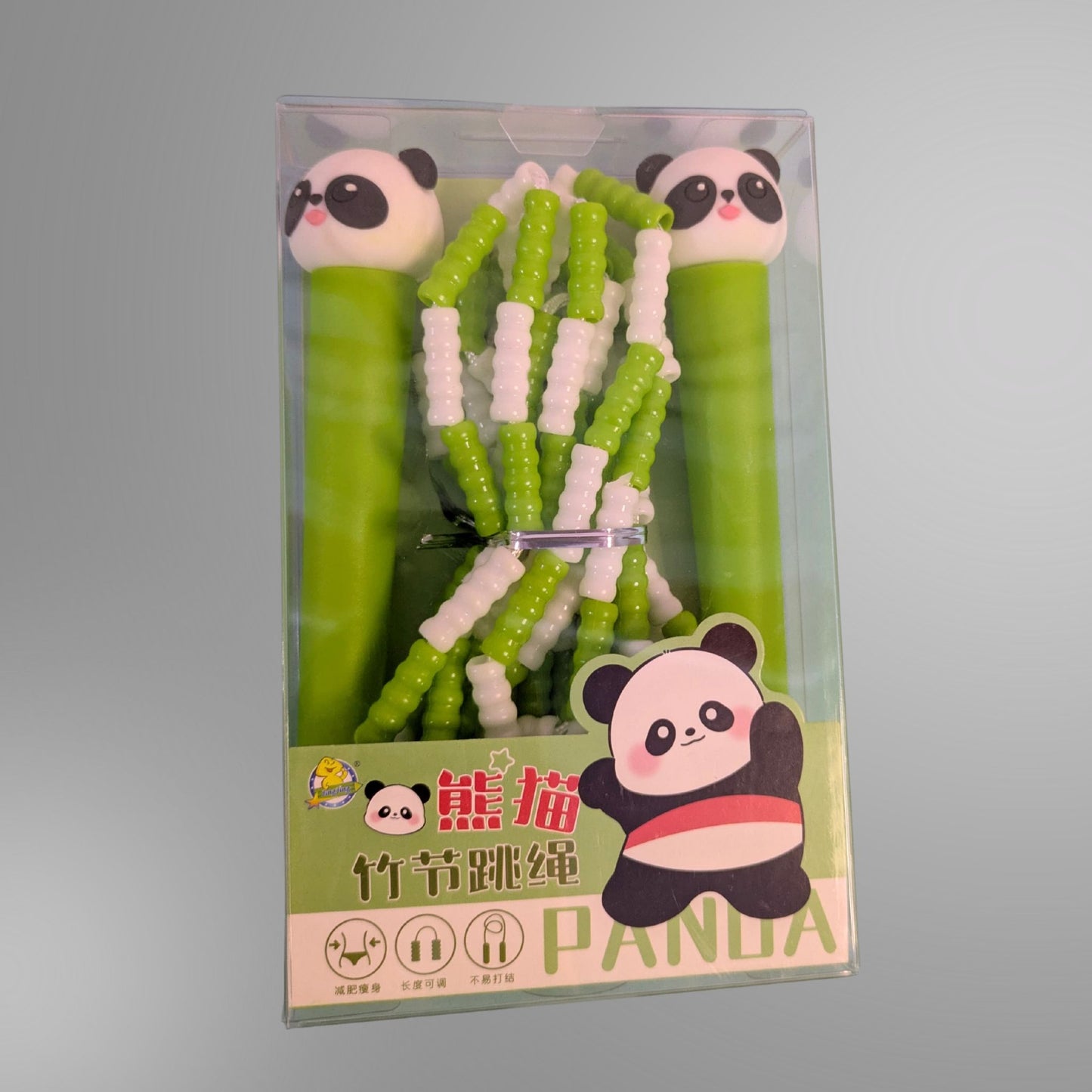 Panda skipping rope