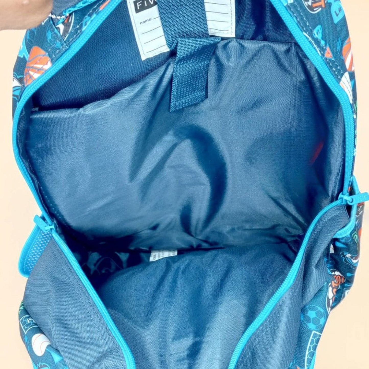 Vest Series Football Theme Backpack