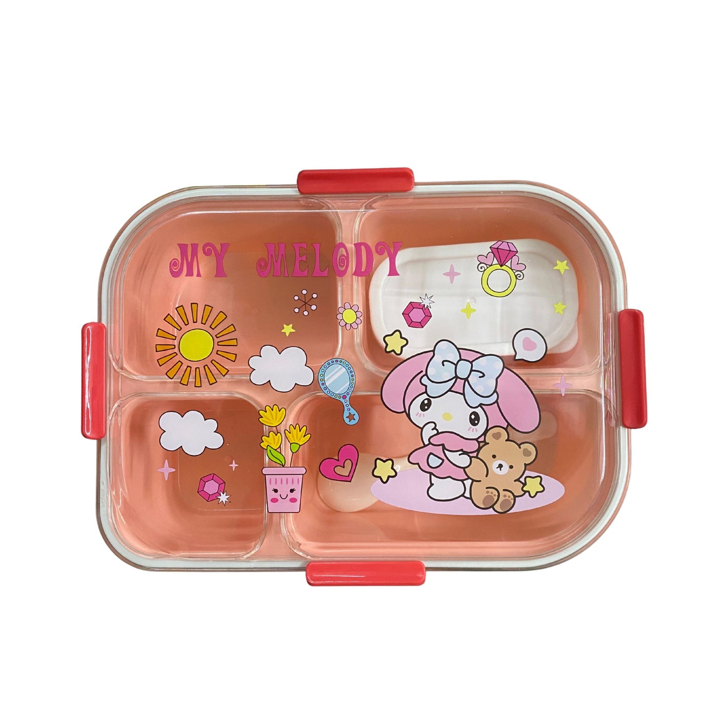 Bento 4 portion Lunch Box