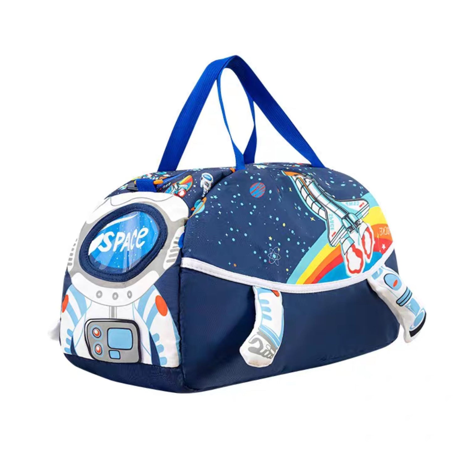 Vest look alike space theme travel backpack