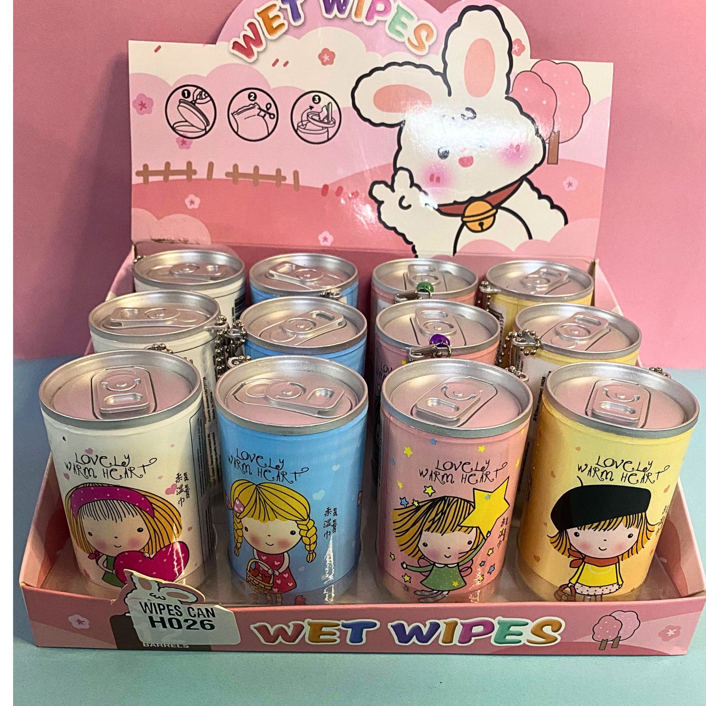 Doll wet wipes can