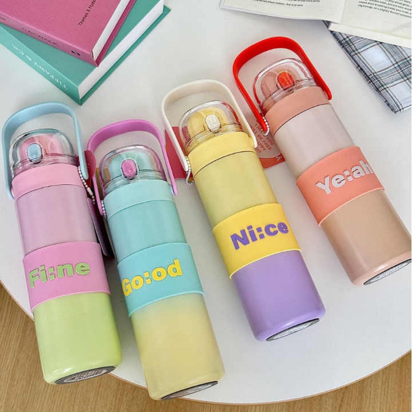 Cute pastel insulated bottles