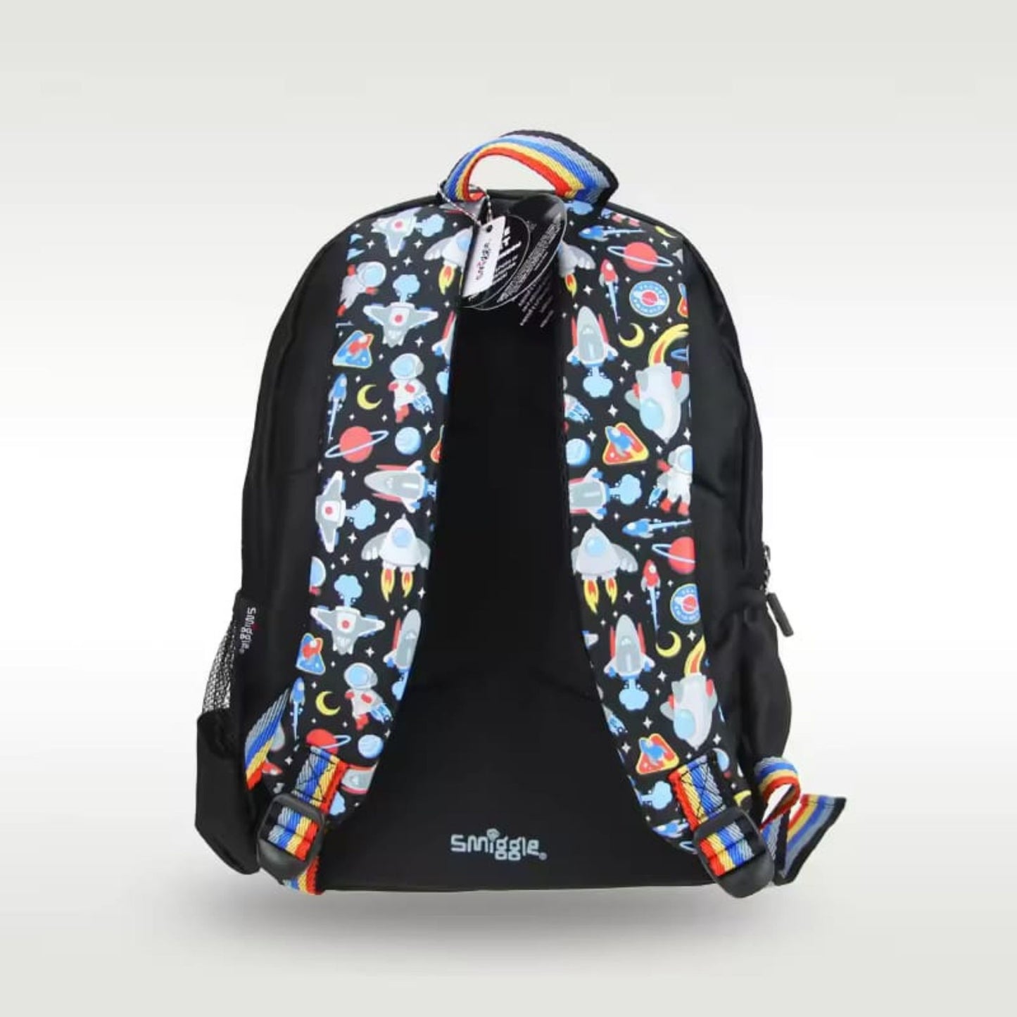 Smiggle Black Space theme backpack