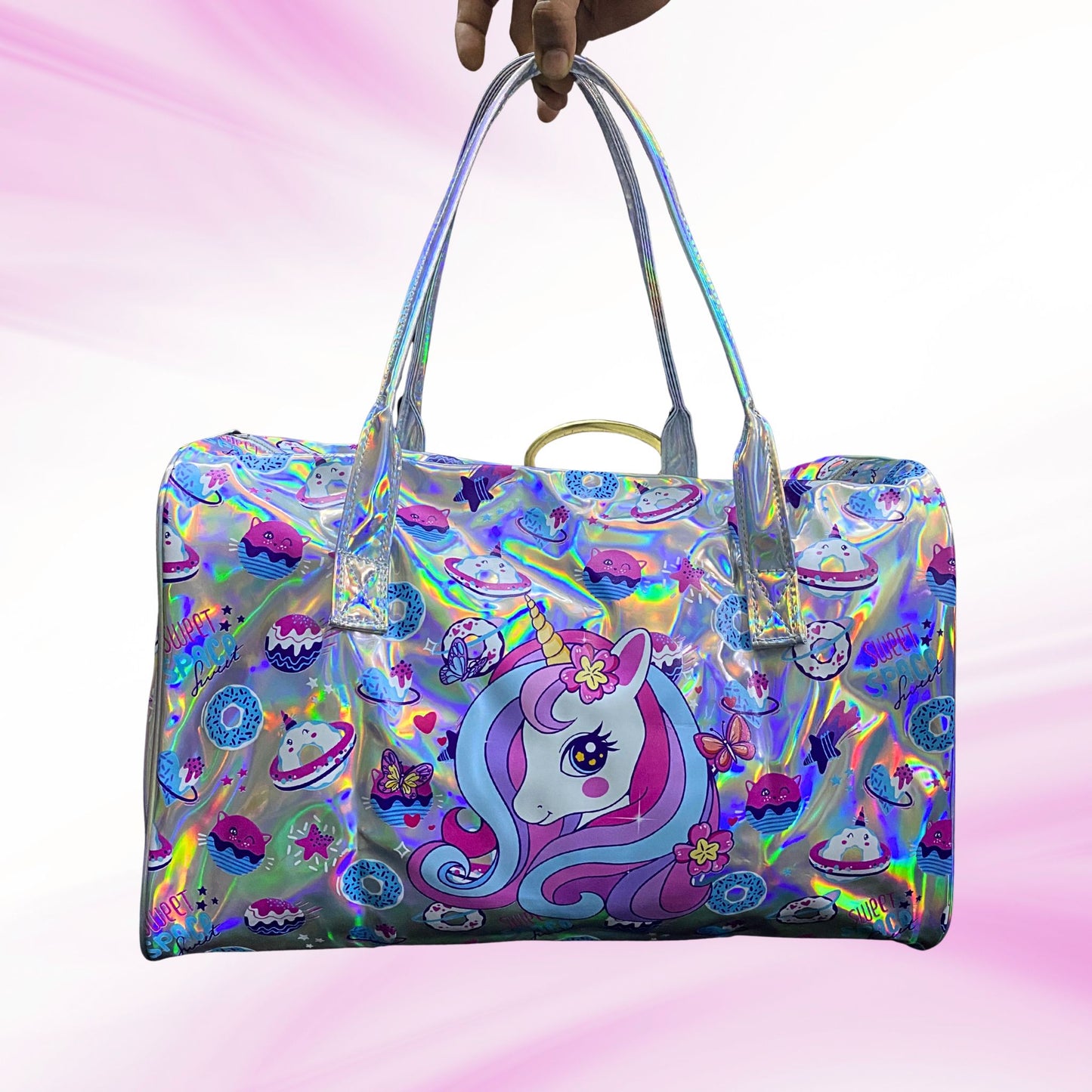 Holographic Travel Bag