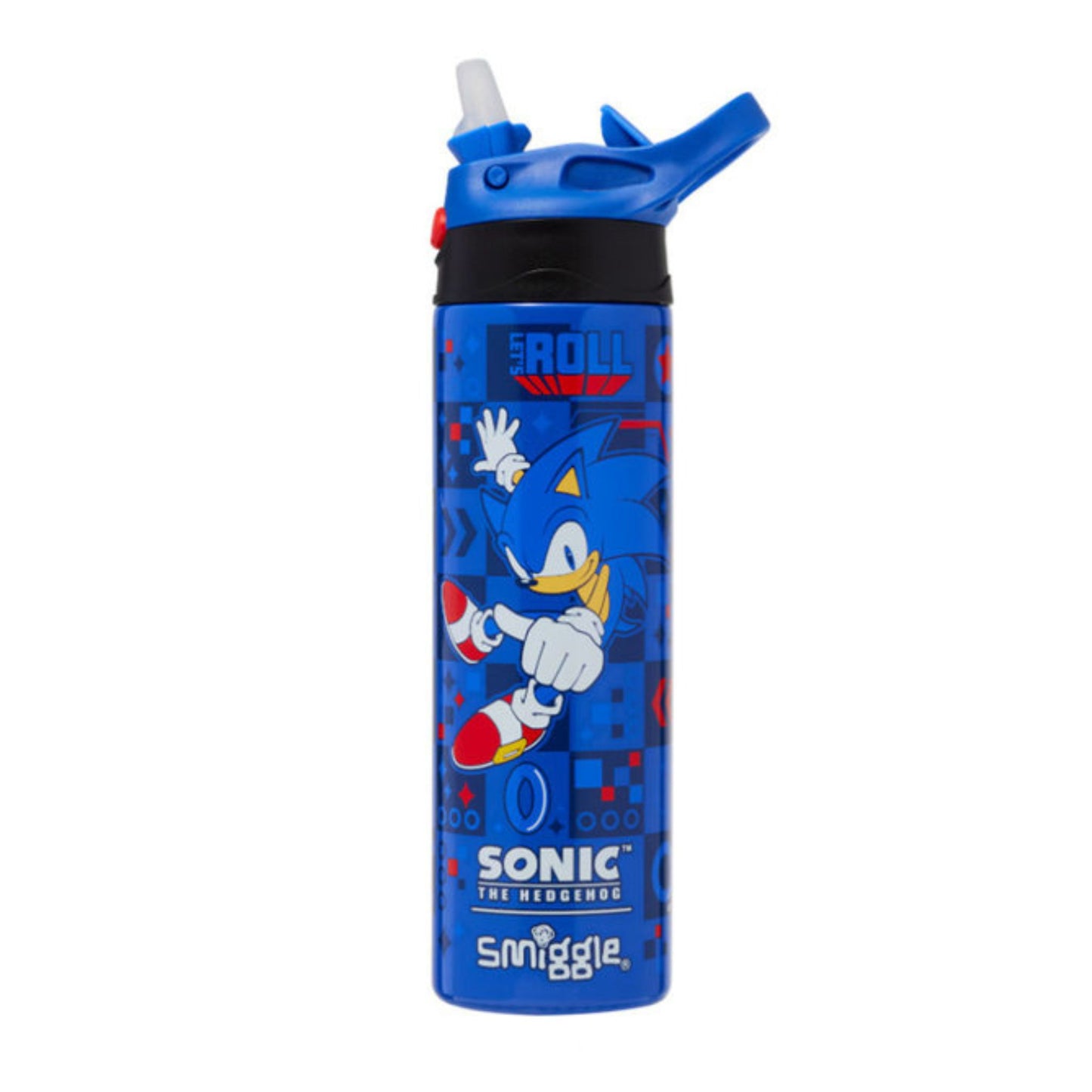 Smiggle Sonic Theme Water Bottle