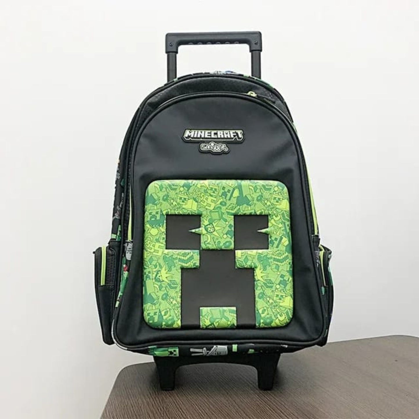 Smiggle Mine Craft Trolley Backpack