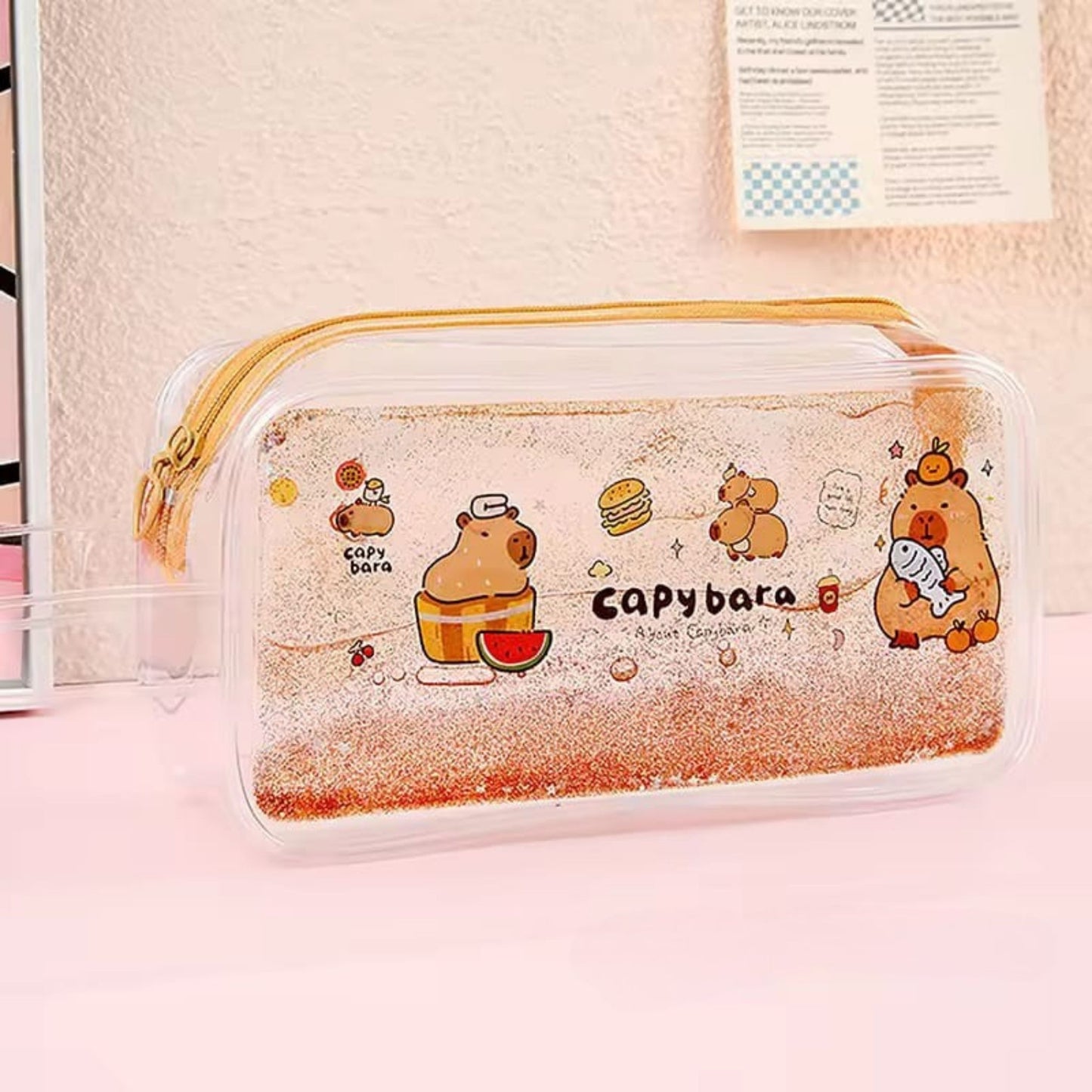 Confetti Filled Transparent pouches