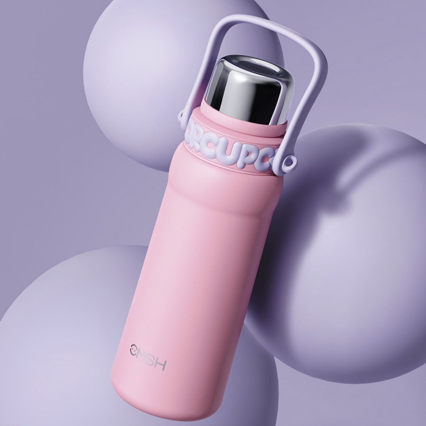 Insulated pastel big bottles