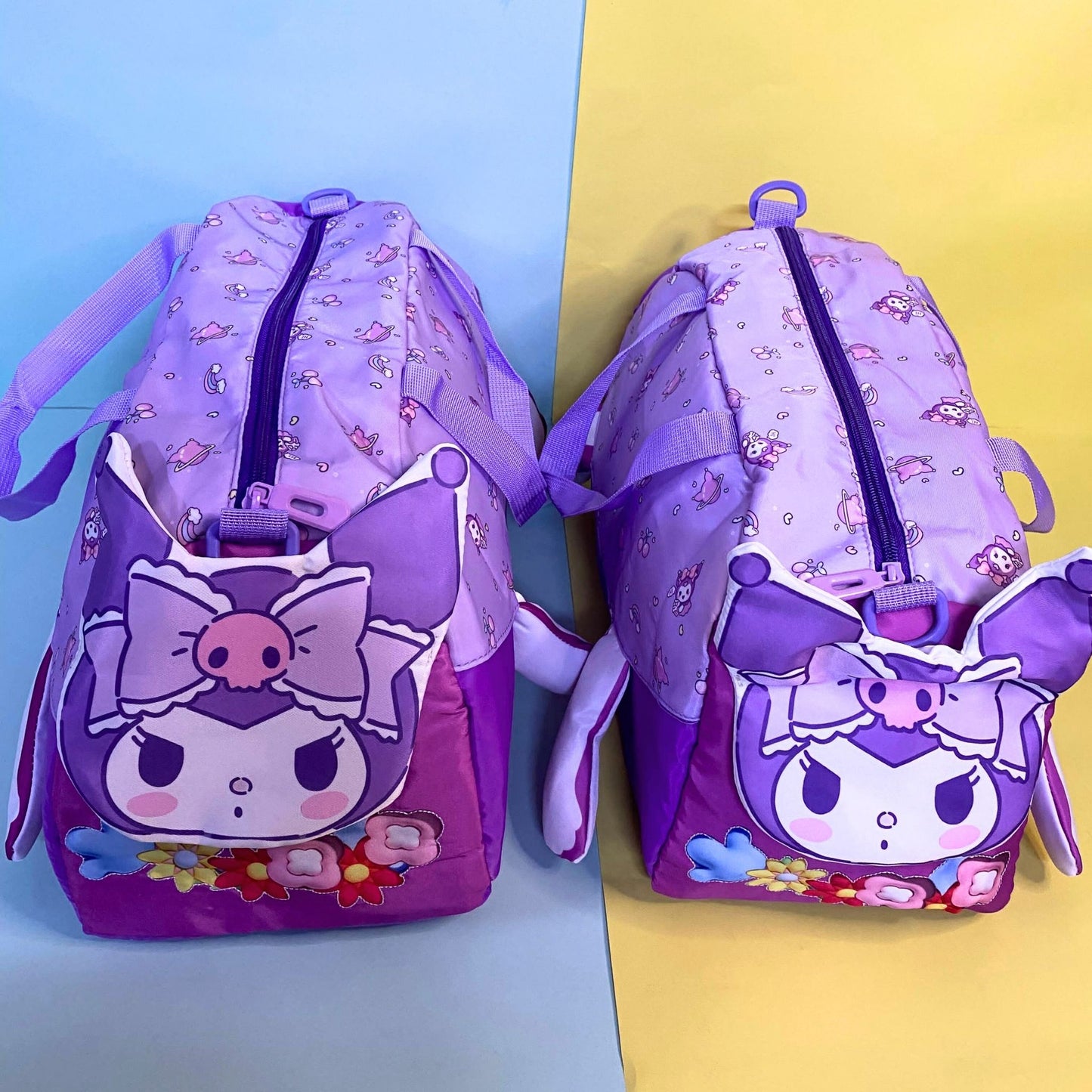 Vest look alike kuromi theme travel backpack