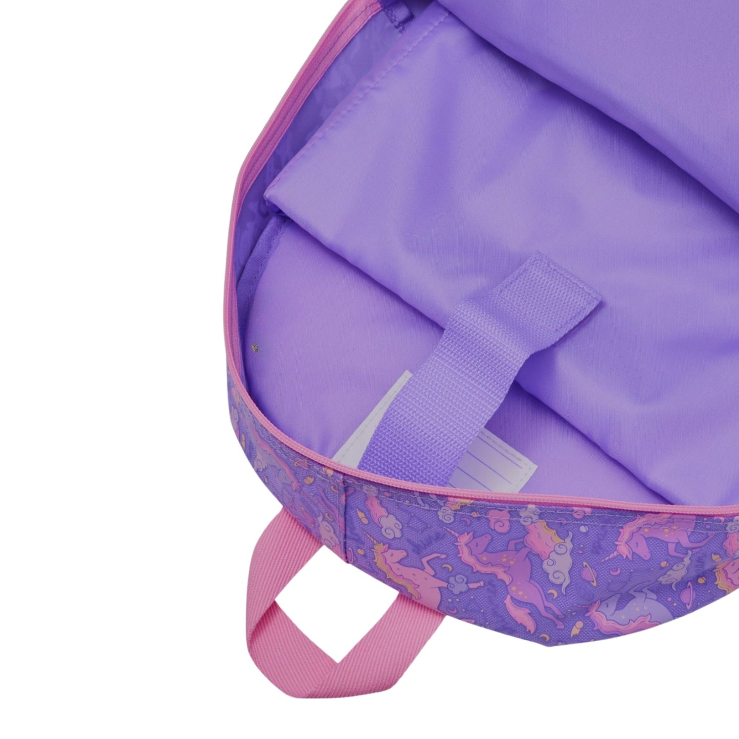 Smiggle purple unicorn backpack