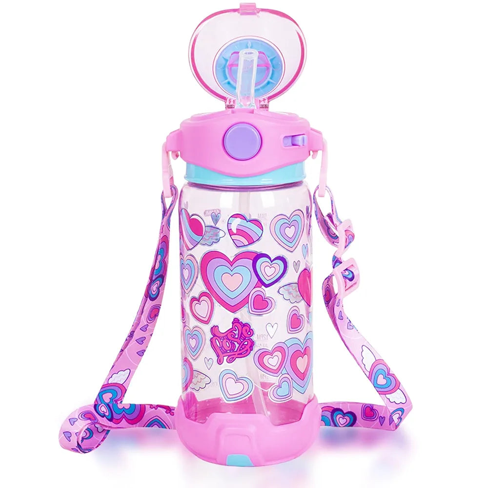 Vest series Heart Theme Water Bottle