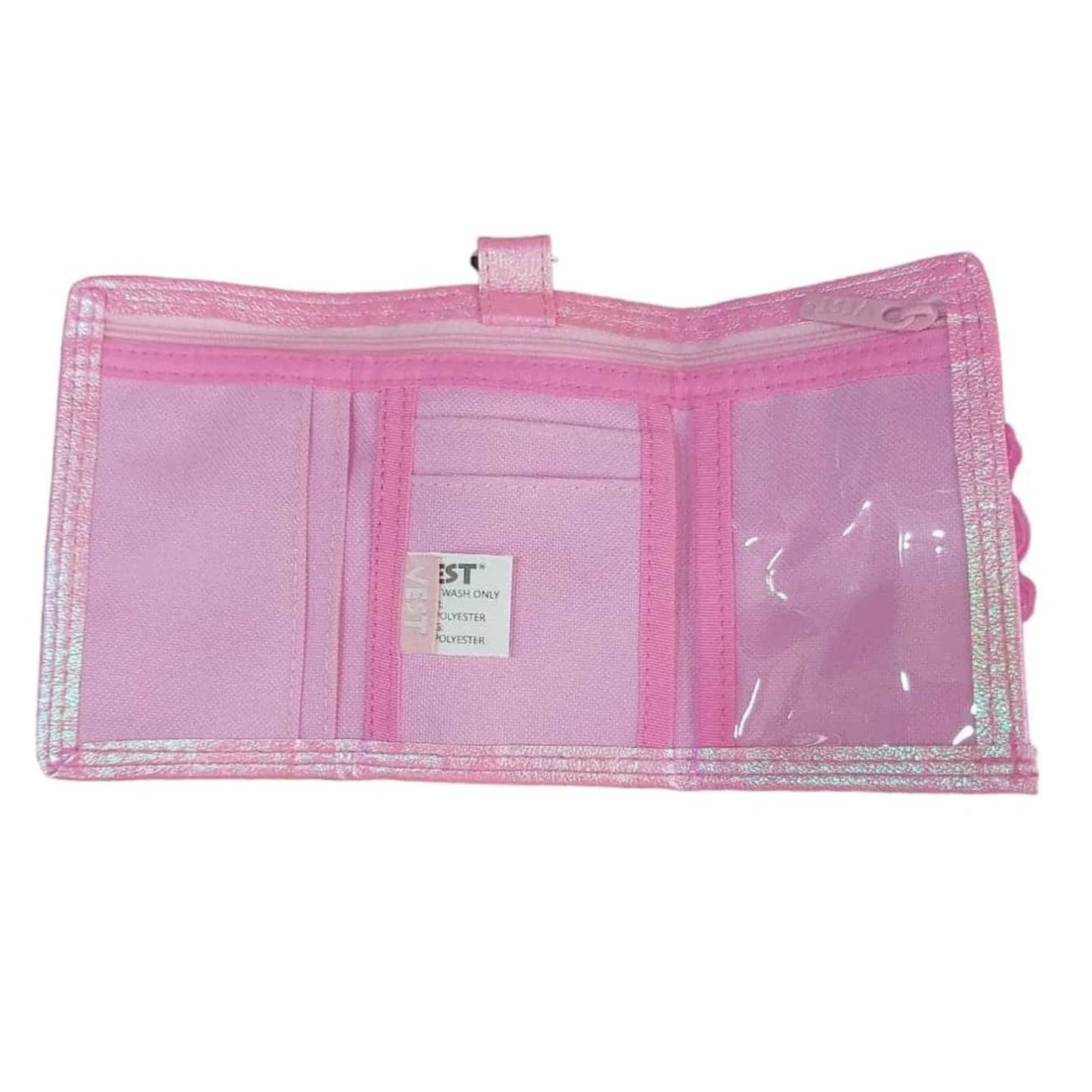 Vest series cat theme wallet with long strep