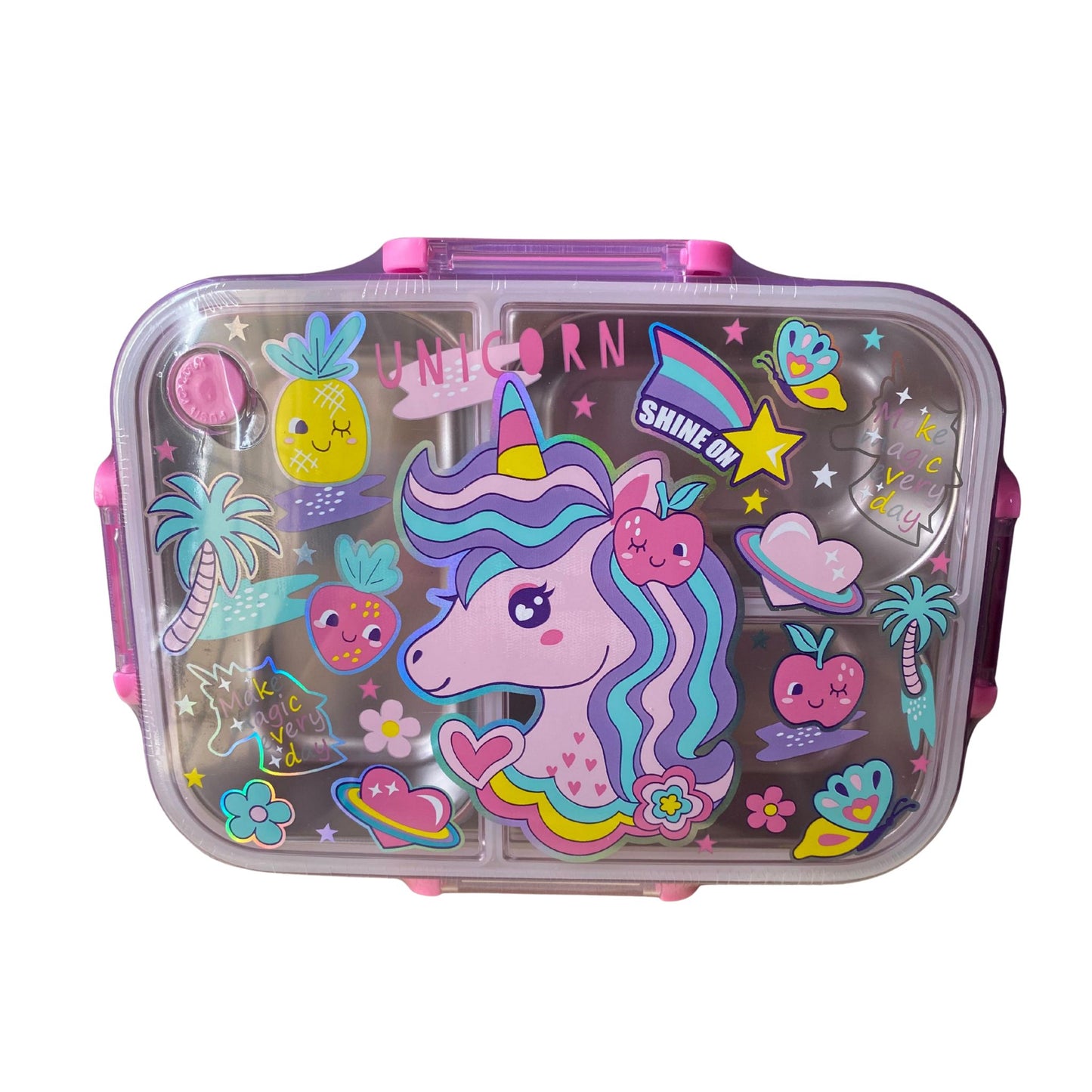 Vest Series Unicorn Theme Lunch Box