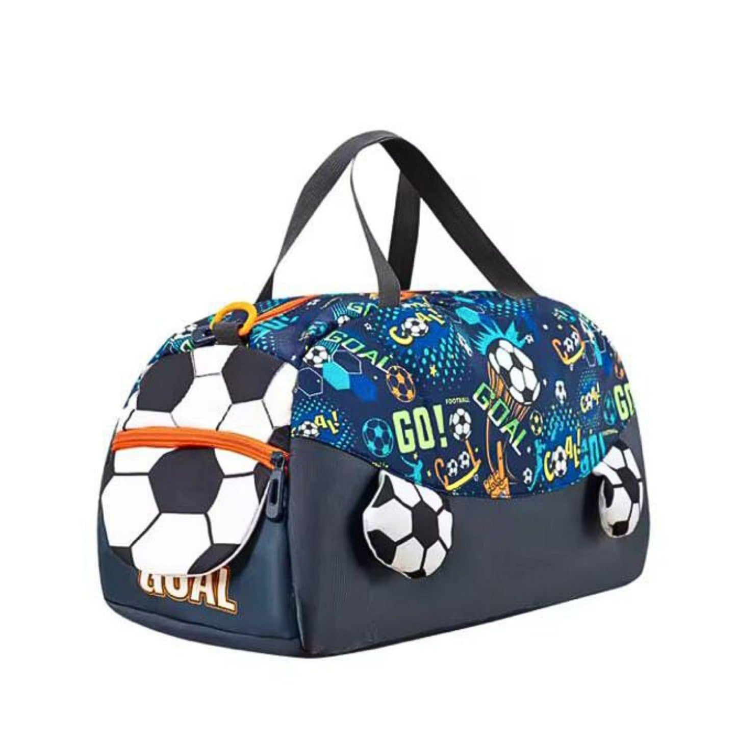 Vest look alike football theme travel backpack
