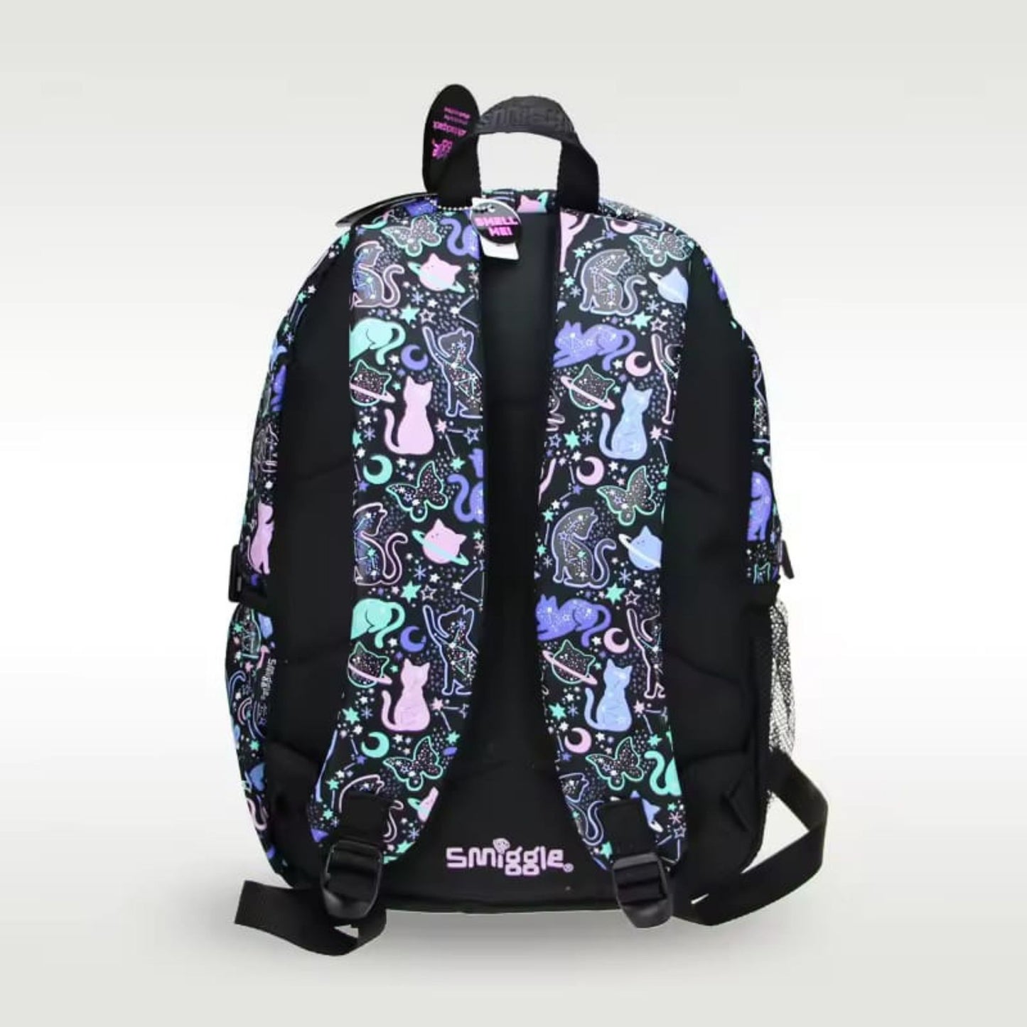 Smiggle Black Cat theme backpack