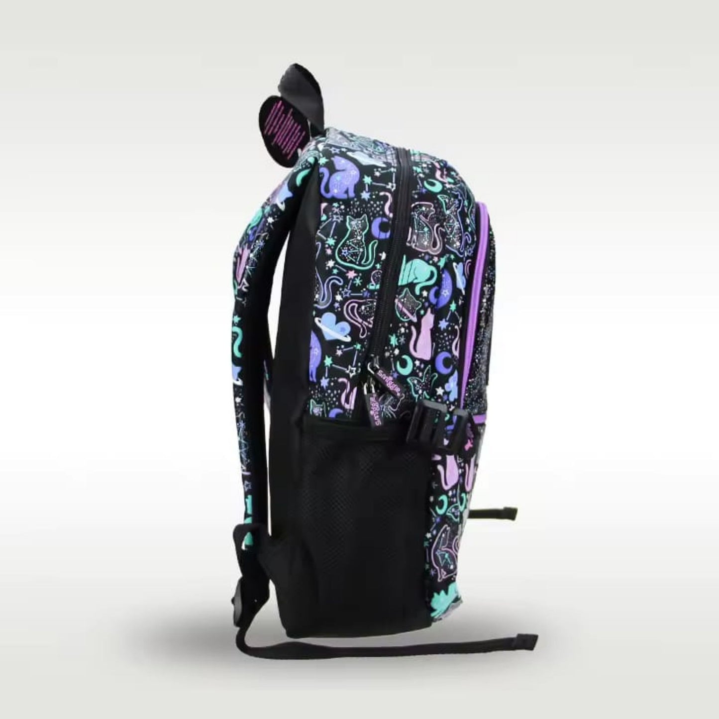 Smiggle Black Cat theme backpack