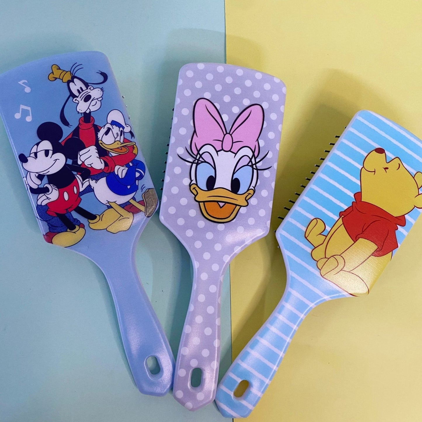 Big square disney hair brush