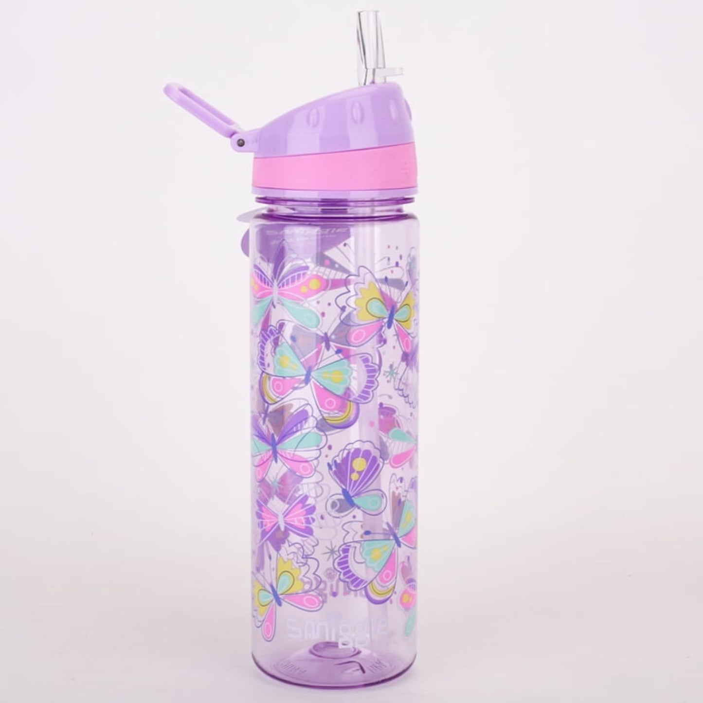 Smiggle look alike Butterfly Water Bottle