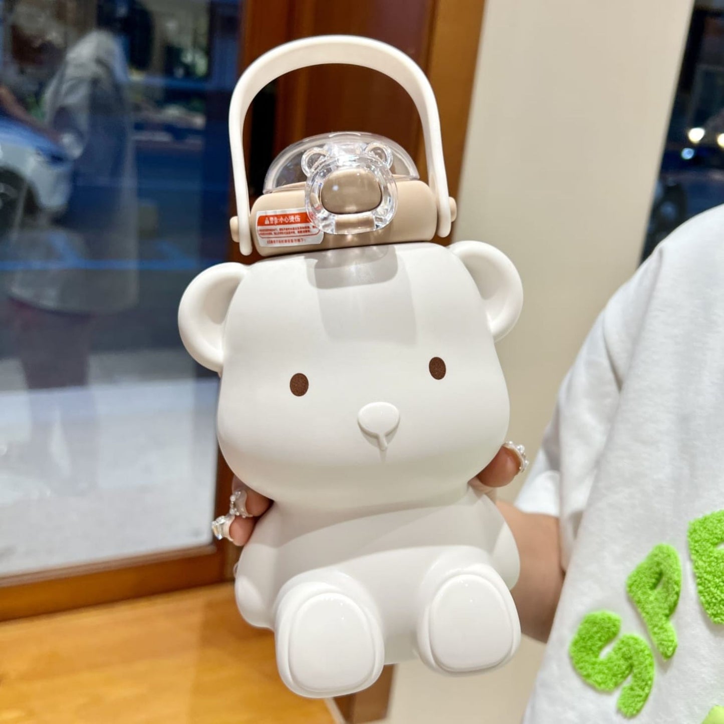 Bear insulated sipper bottle