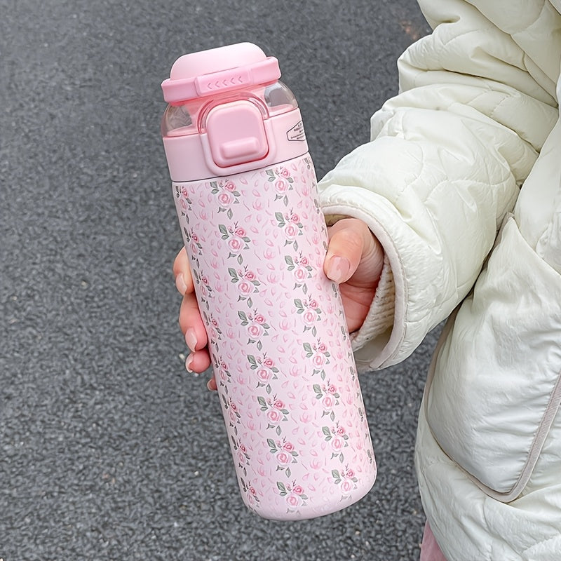 Insulated Floral Water Bottles