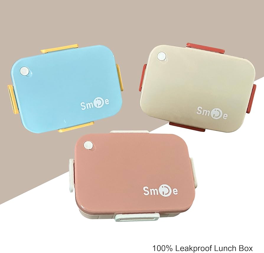 Smile, 3 Portion lunch box