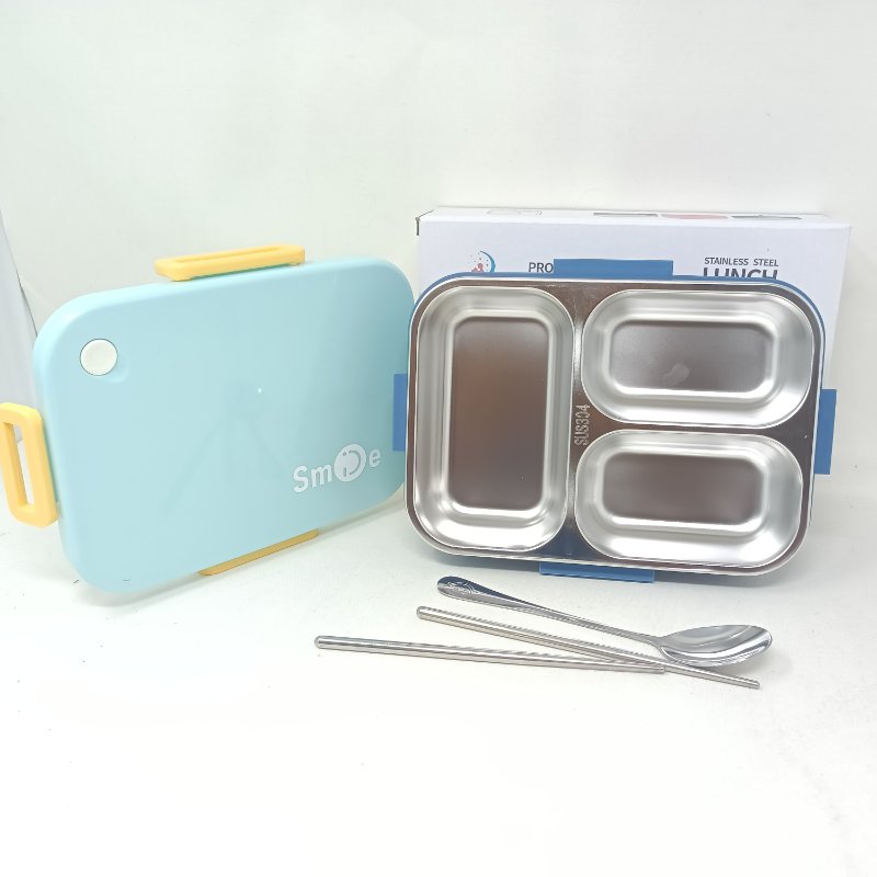 Smile, 3 Portion lunch box