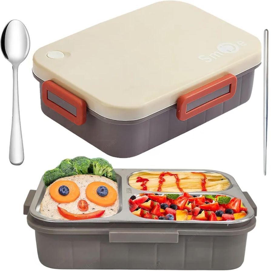 Smile, 3 Portion lunch box