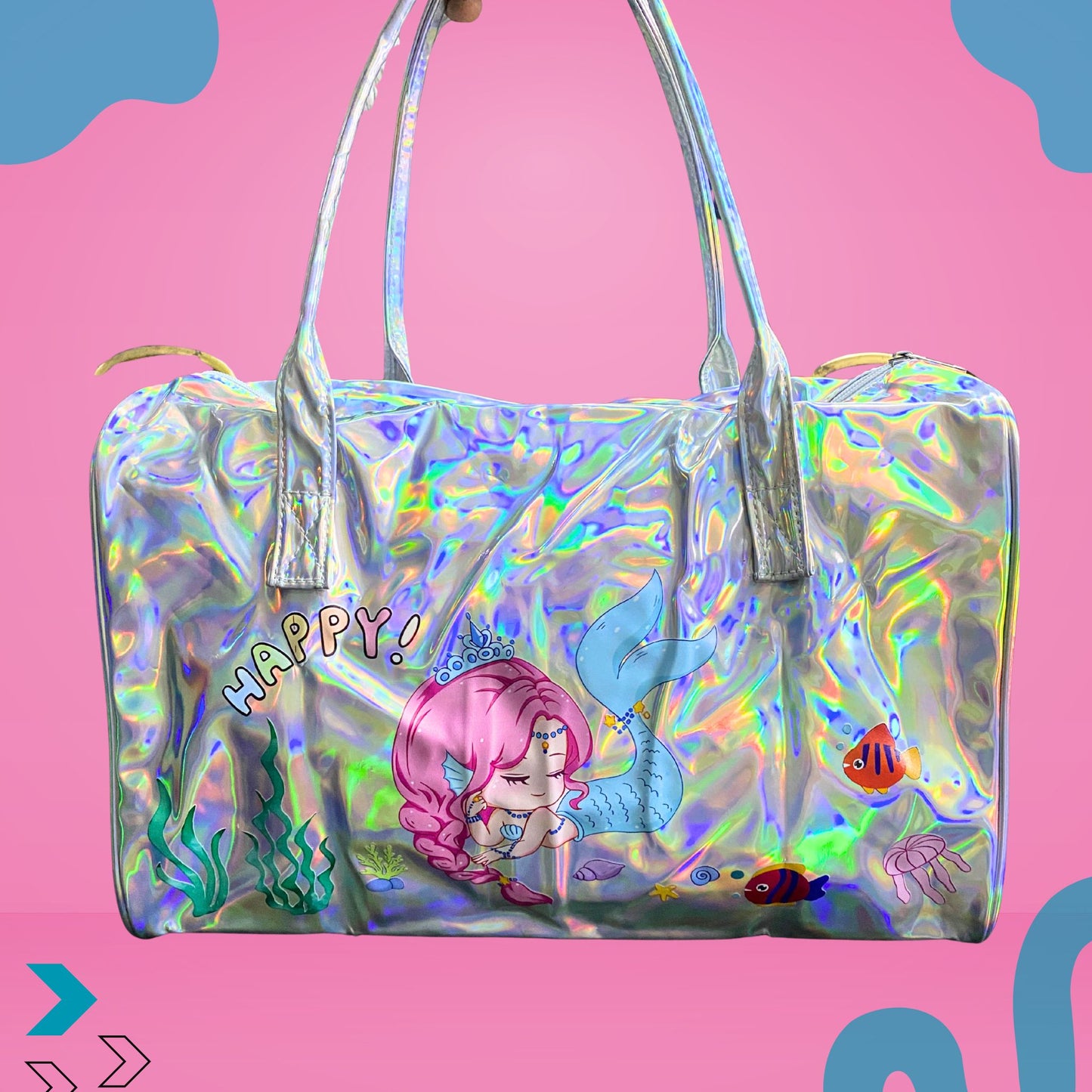Holographic Travel Bag